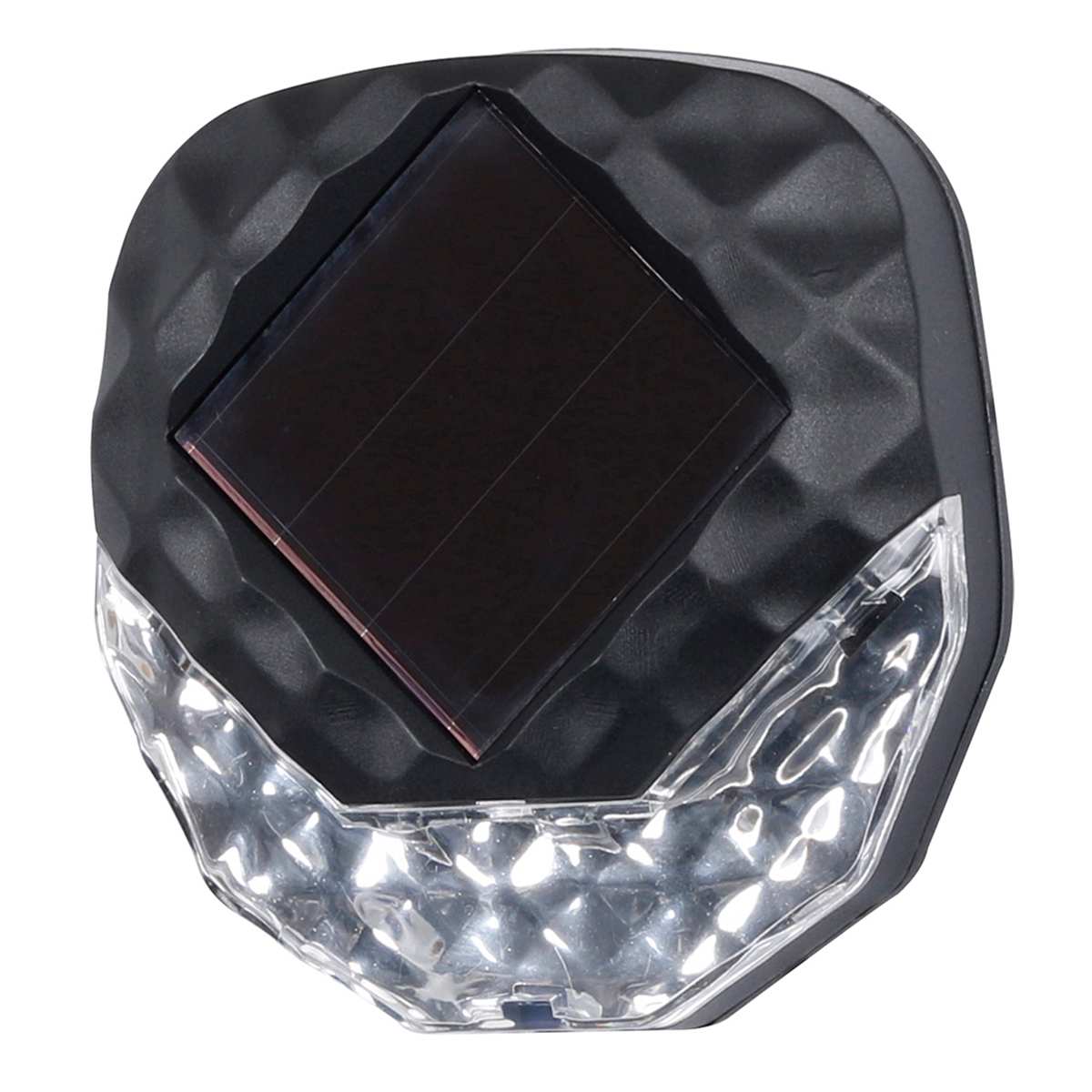 4-Pack 5-Lumen Solar Black Textured Deck Lights