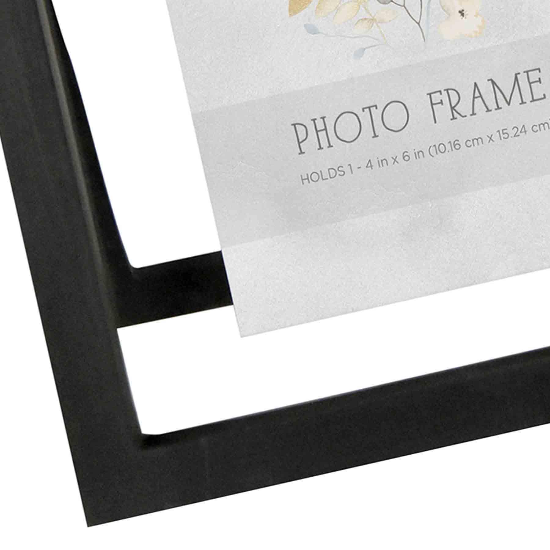 Arched Floating Tabletop Picture Frame, 4x6