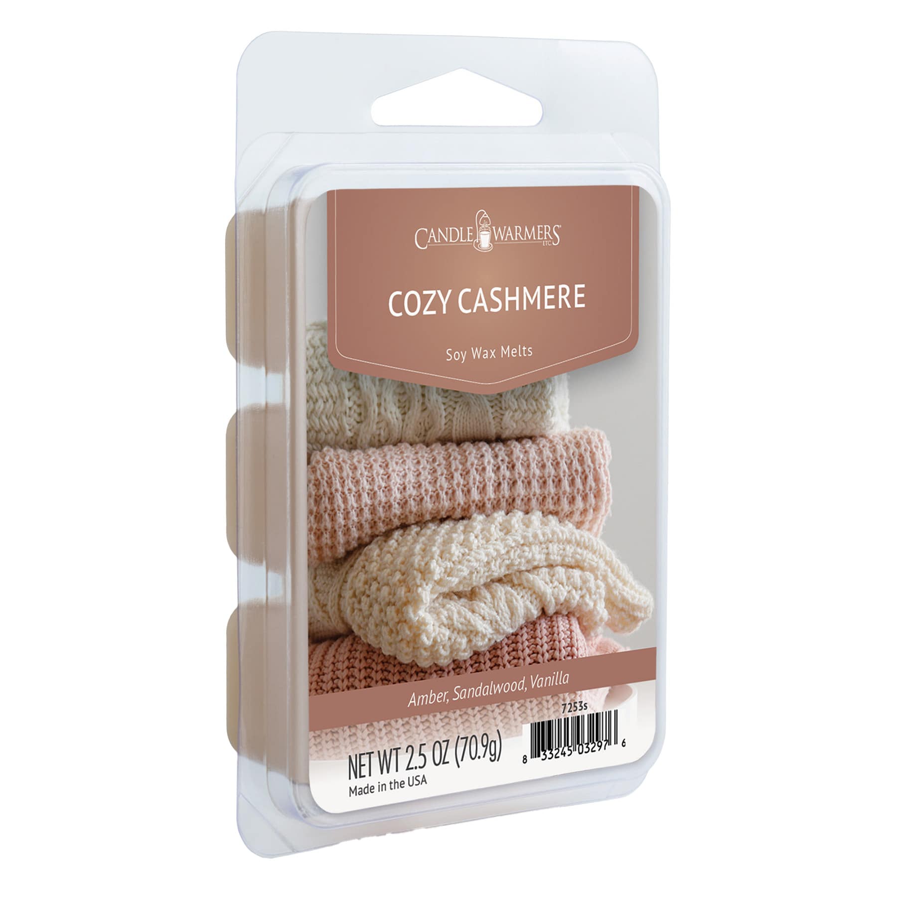 Cozy Cashmere Scented Wax Melts, 2.5oz