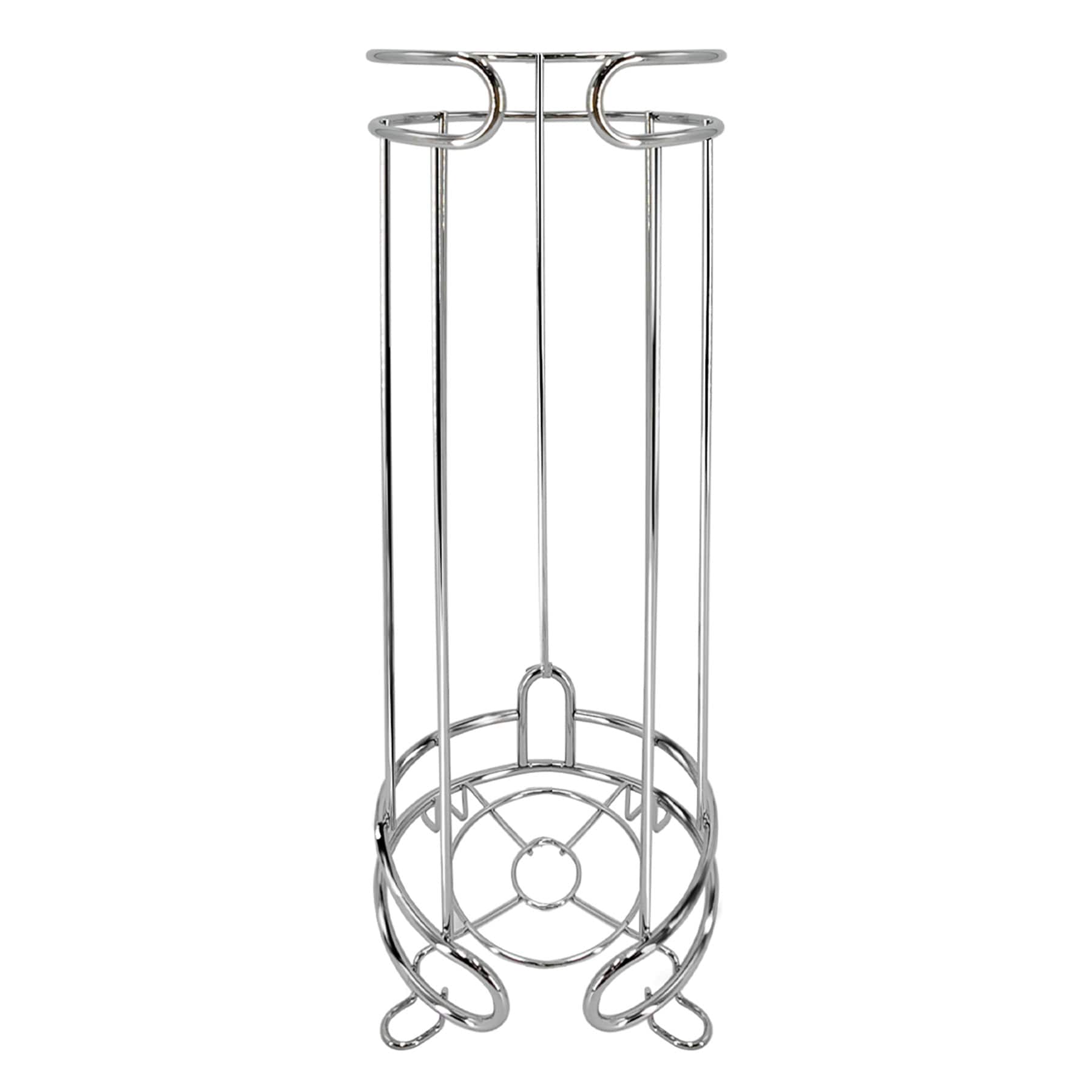 Gia Chrome Toilet Paper Holder, 15.5"