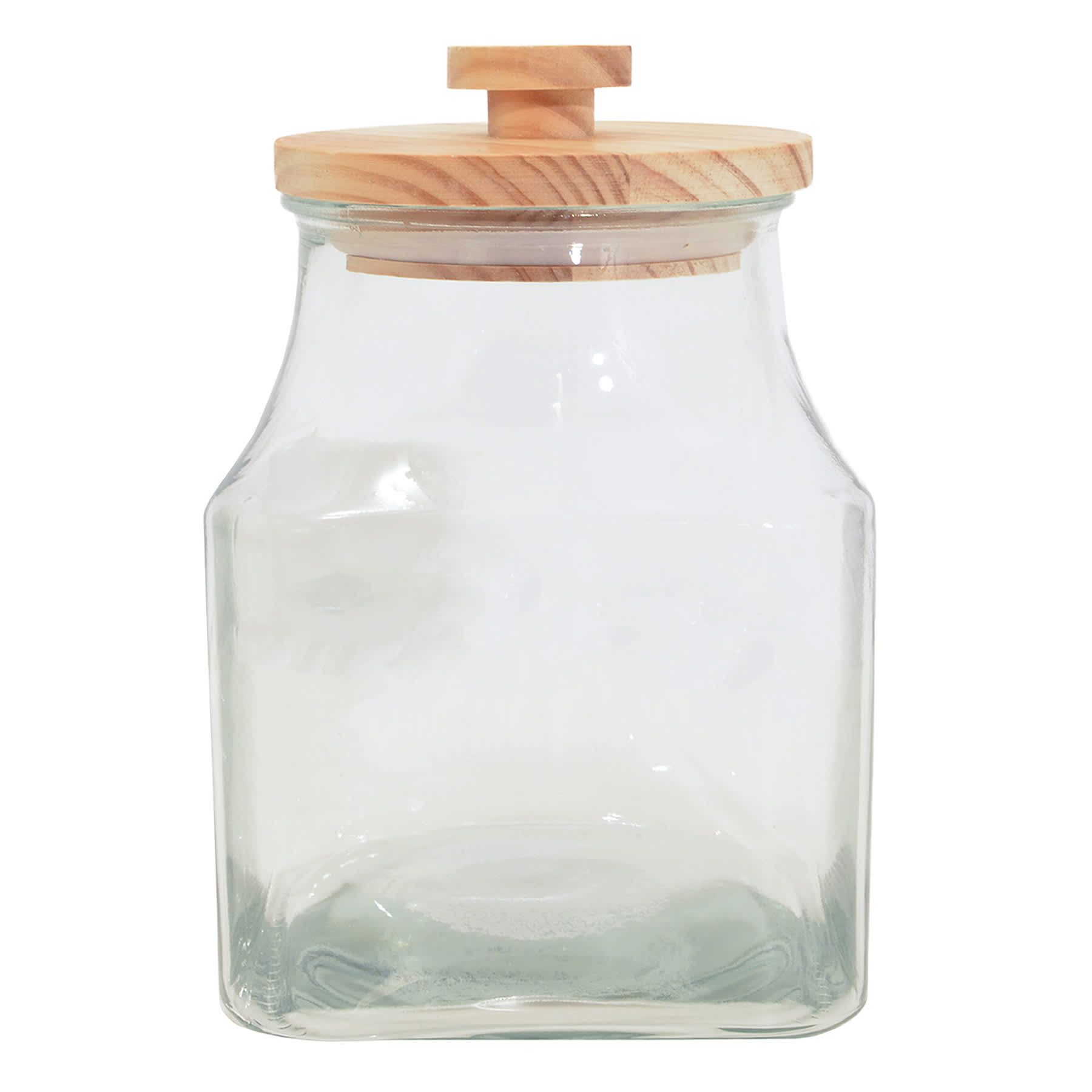 Glass Storage Jar, Medium