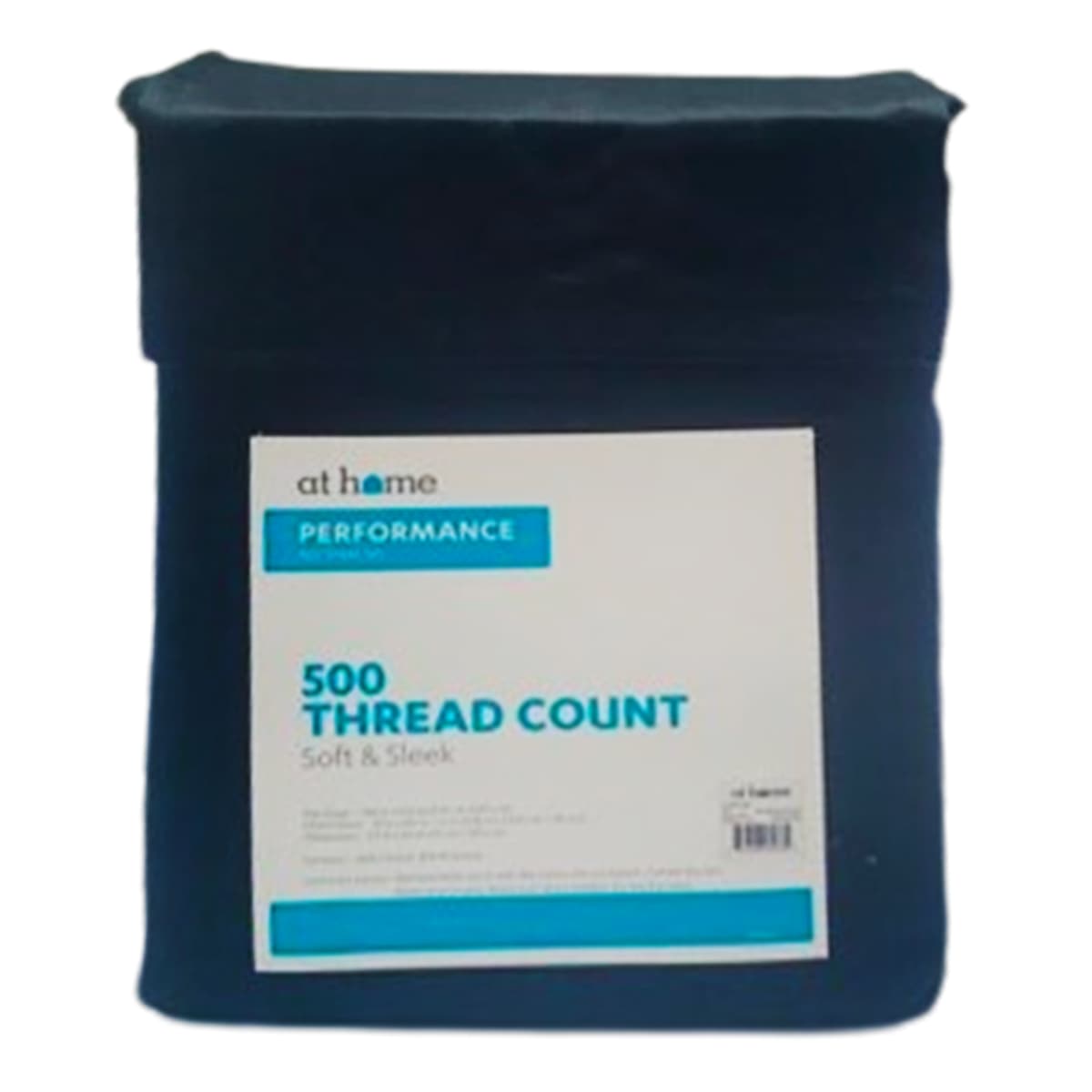 4-Piece Black 500 Thread Count Cotton Blend Sheet Set, King