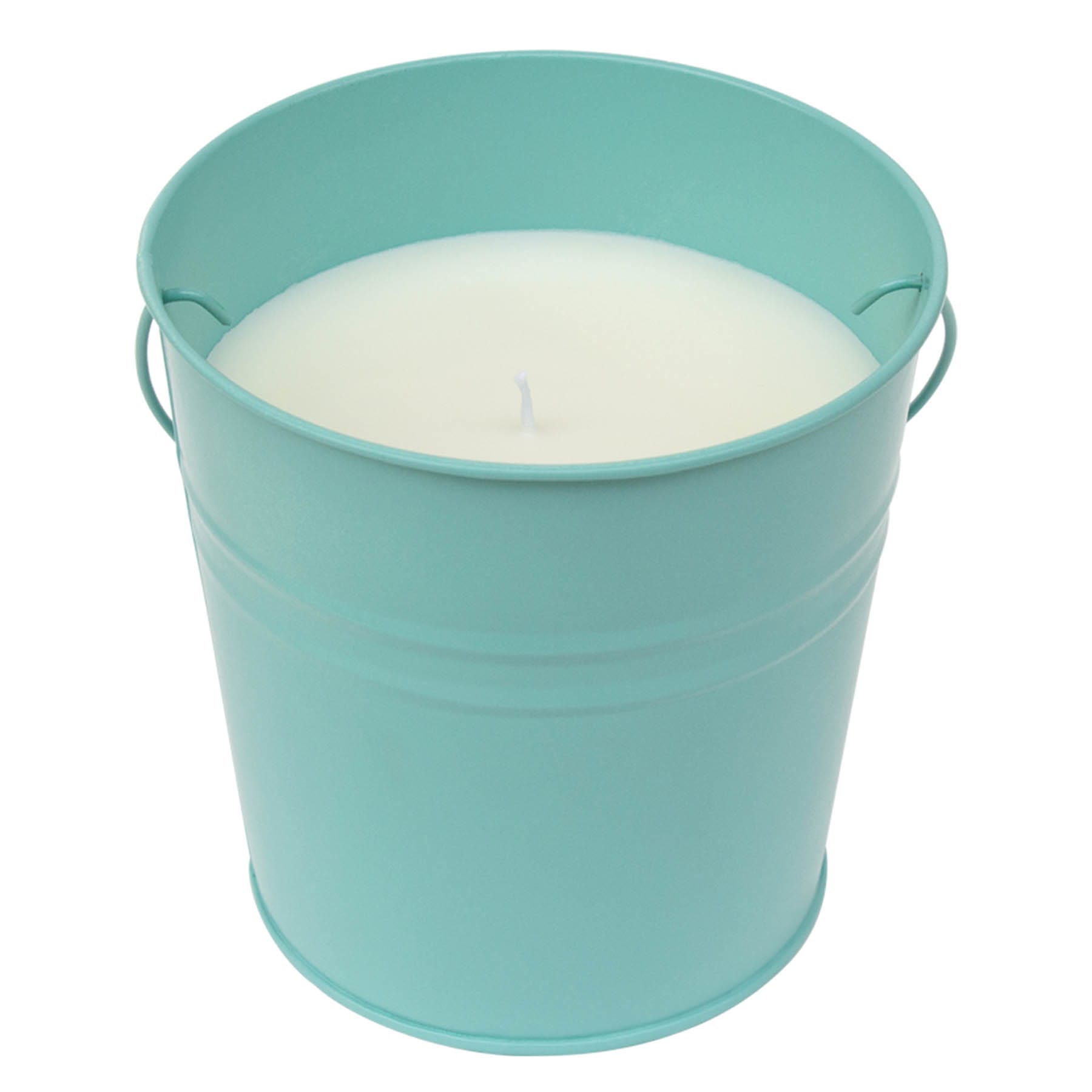 Pool Blue Bucket Citronella Candle, 12oz