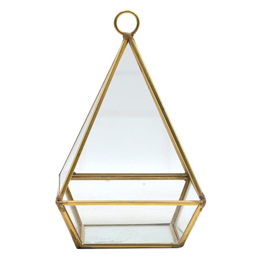 Providence Glass Terrarium Box, 7.5"