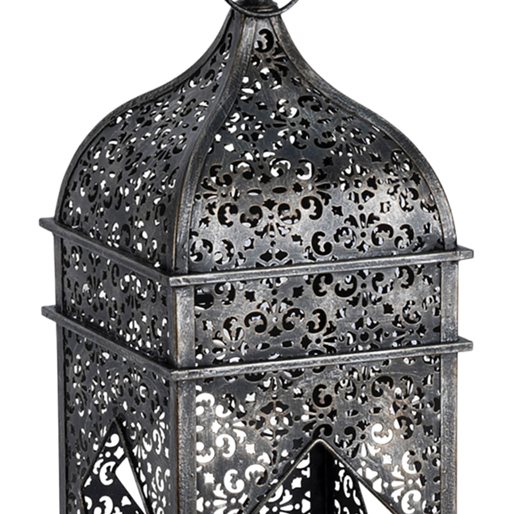 Found & Fable Metal Lantern, 23"