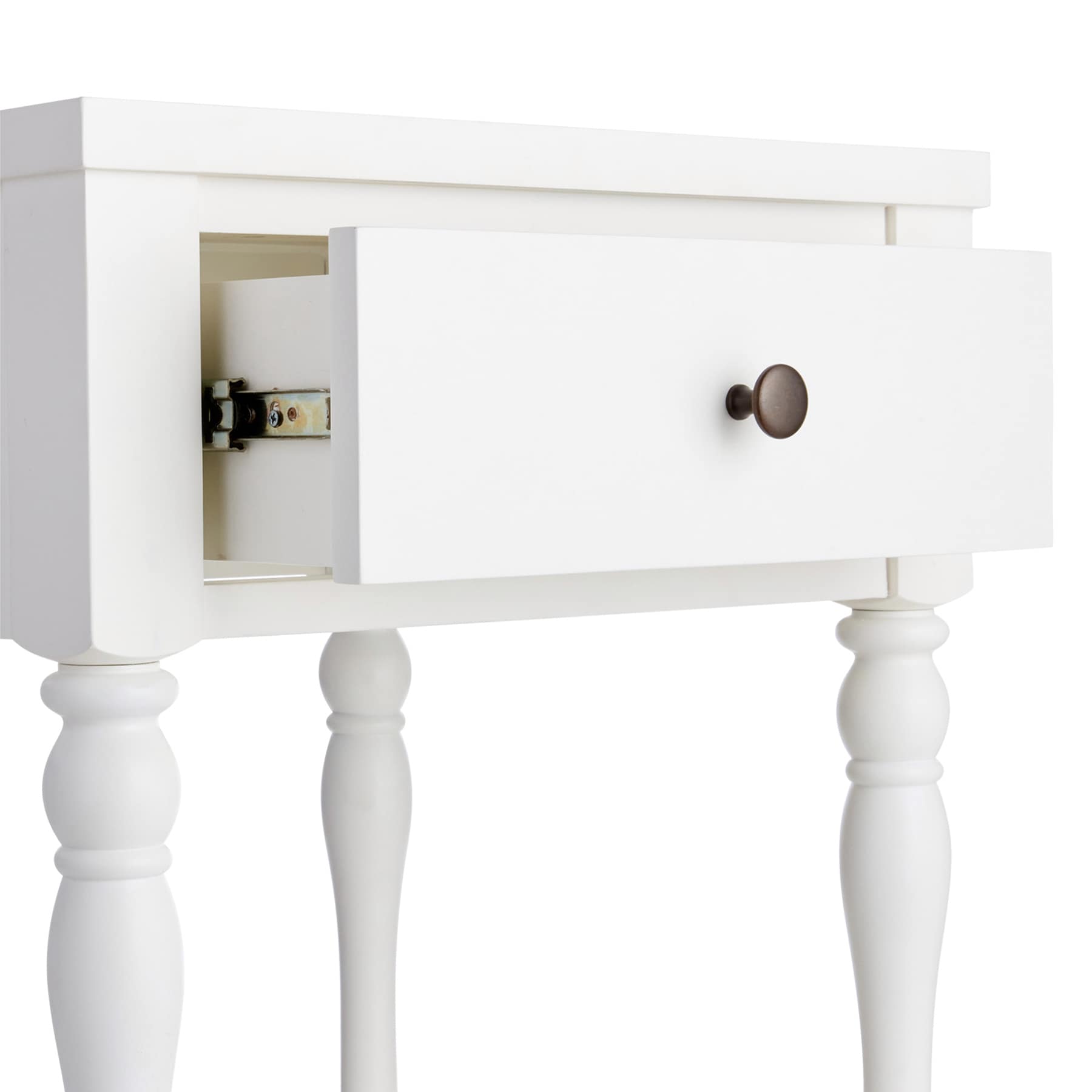 Providence Sutton Accent Table, White