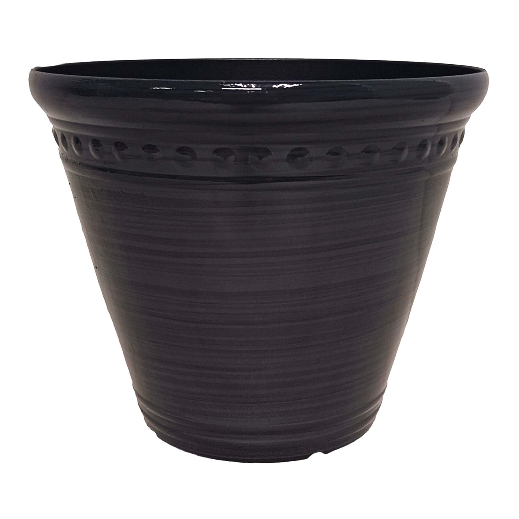 Grey Pearl Outdoor Planter, 7"