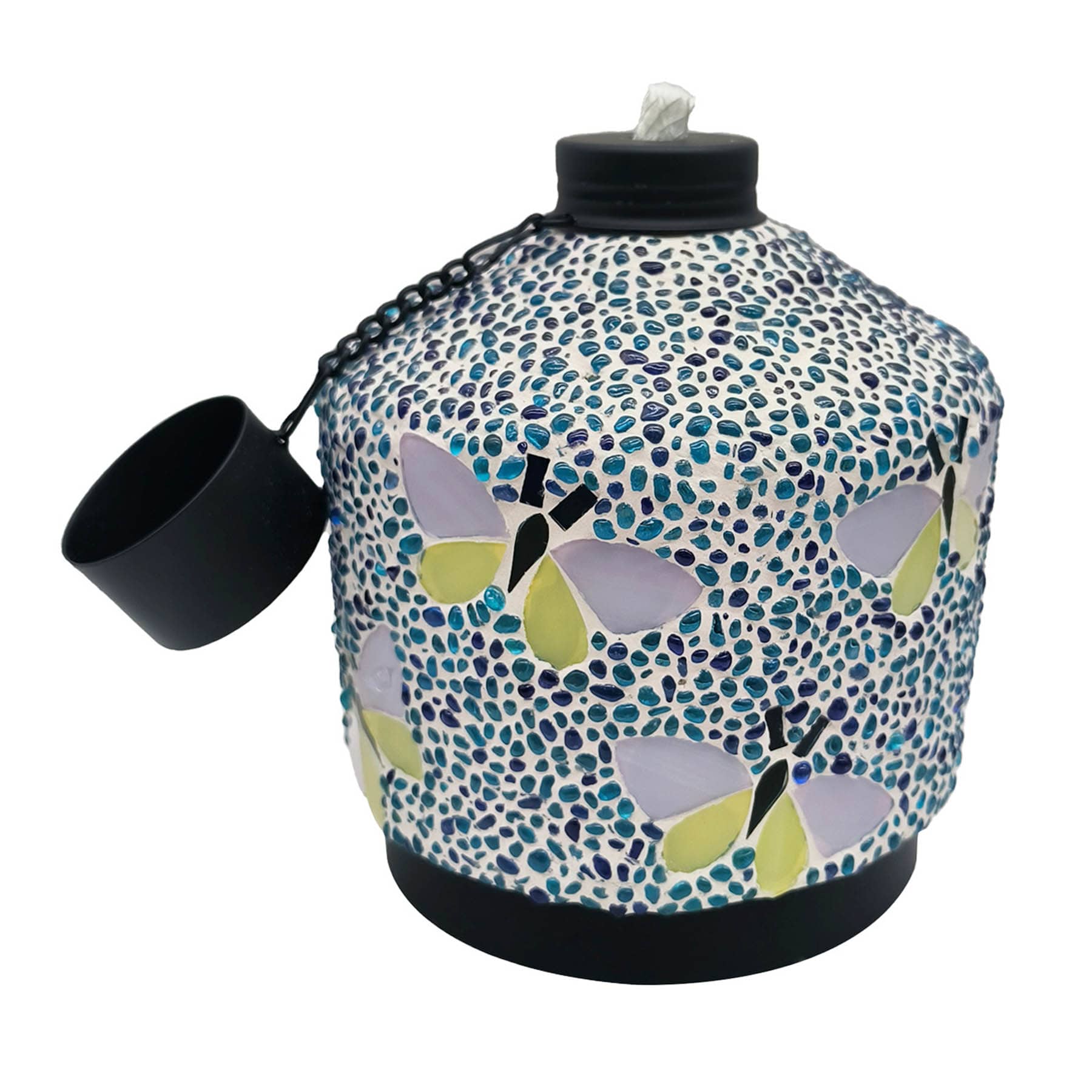 Butterfly Mosaic Table Torch