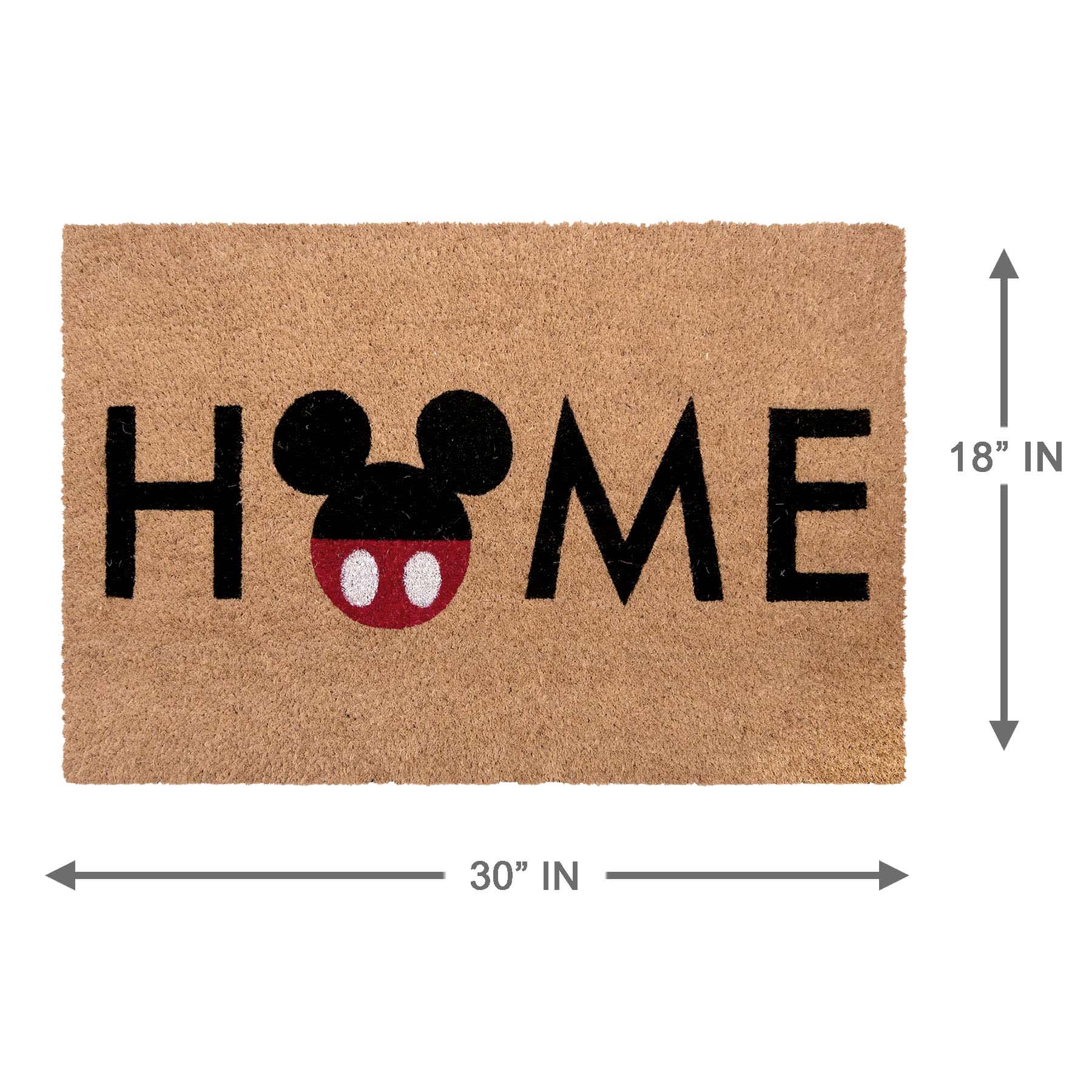 Mickey Home Coir Mat, 18x30