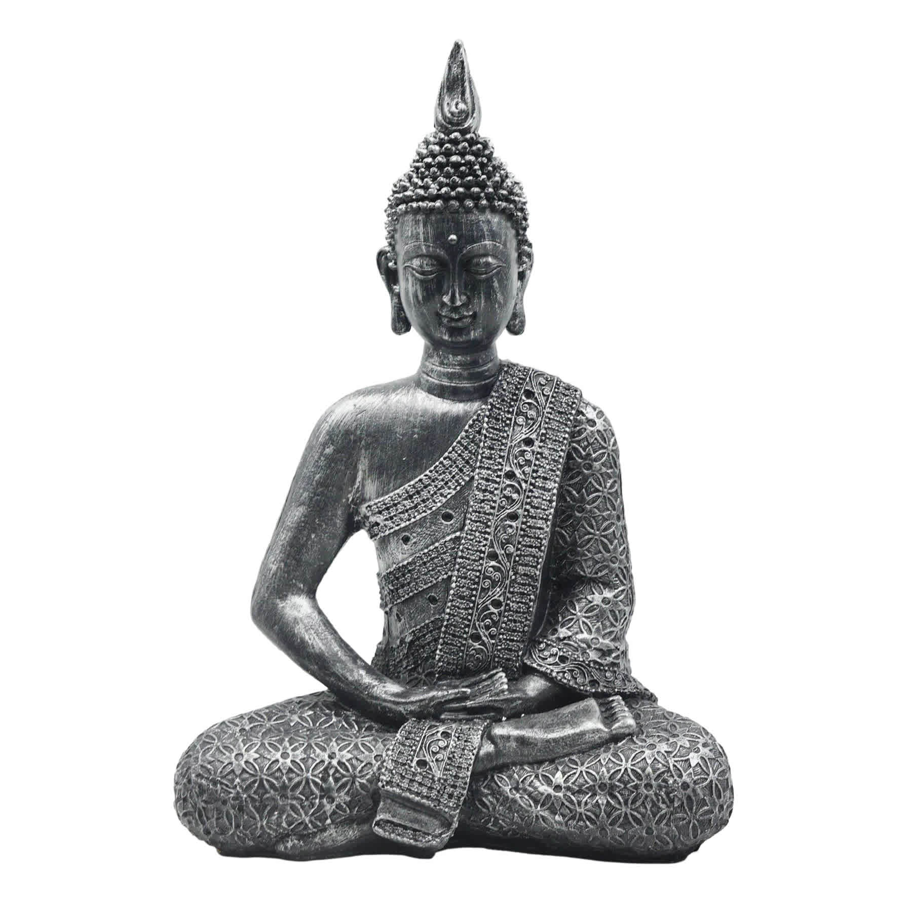 Found & Fable Buddha Figurine, 15"
