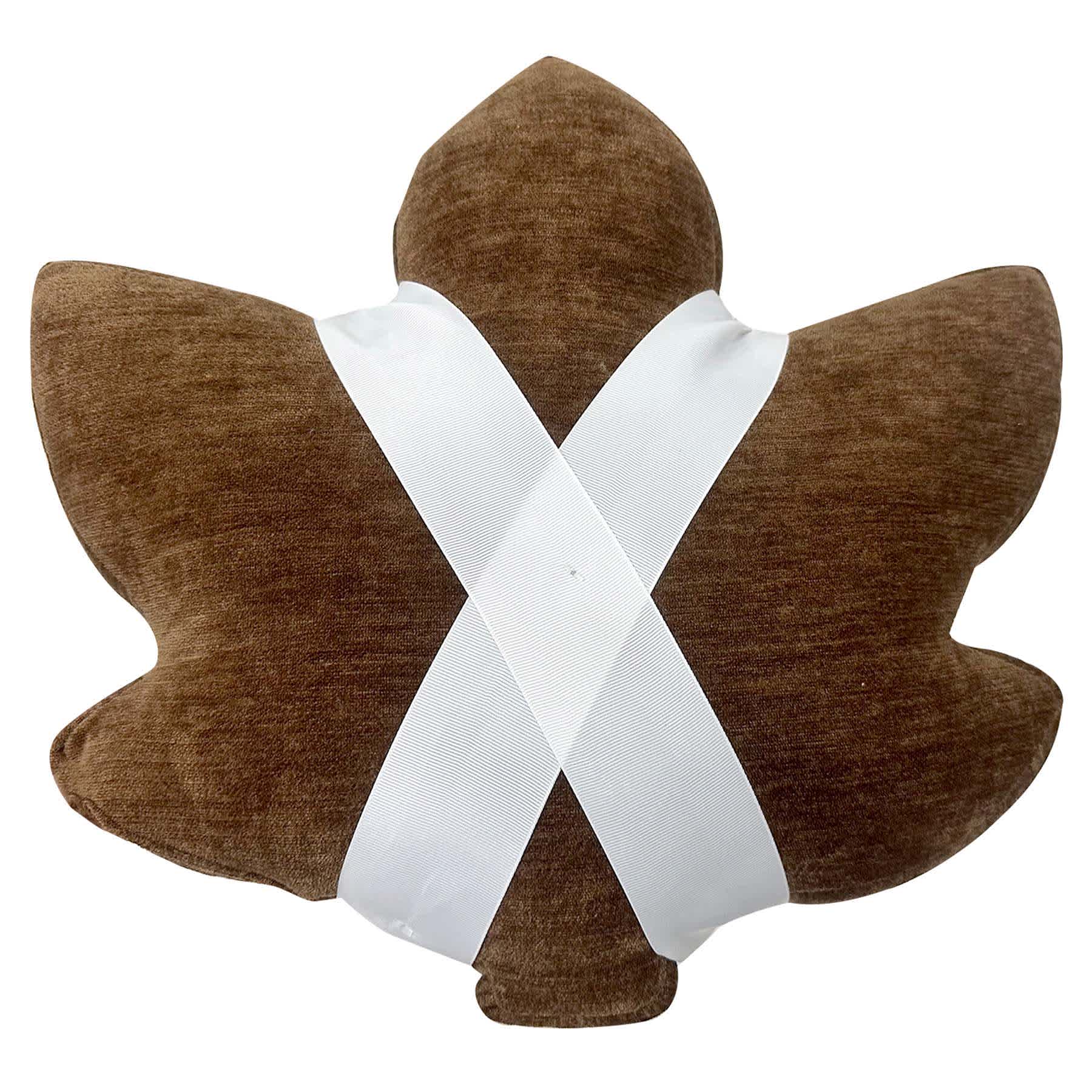 3-Pack Leaf Shaped Throw Pillows