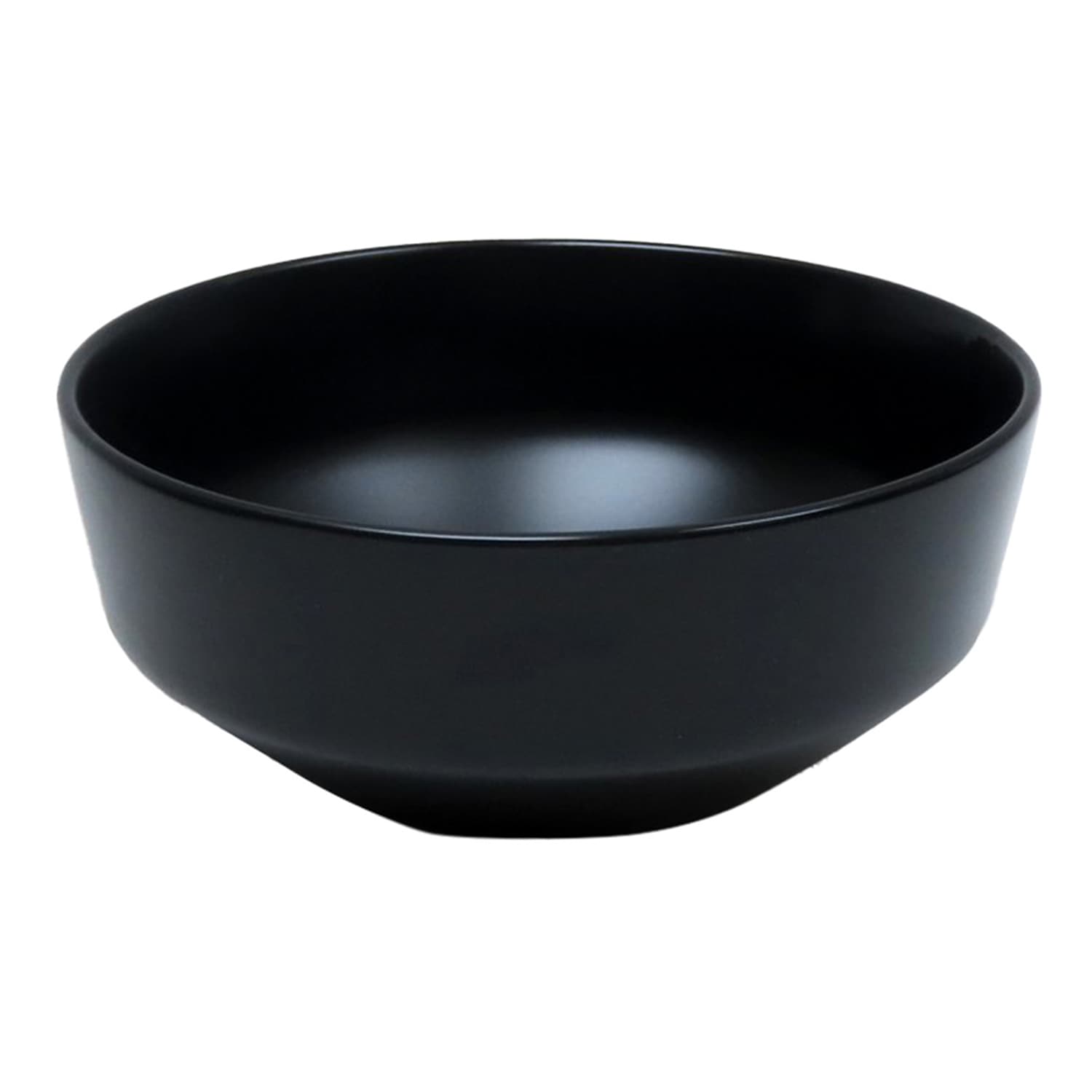 Crosby St. Black Ceramic Salad Bowl, 6"