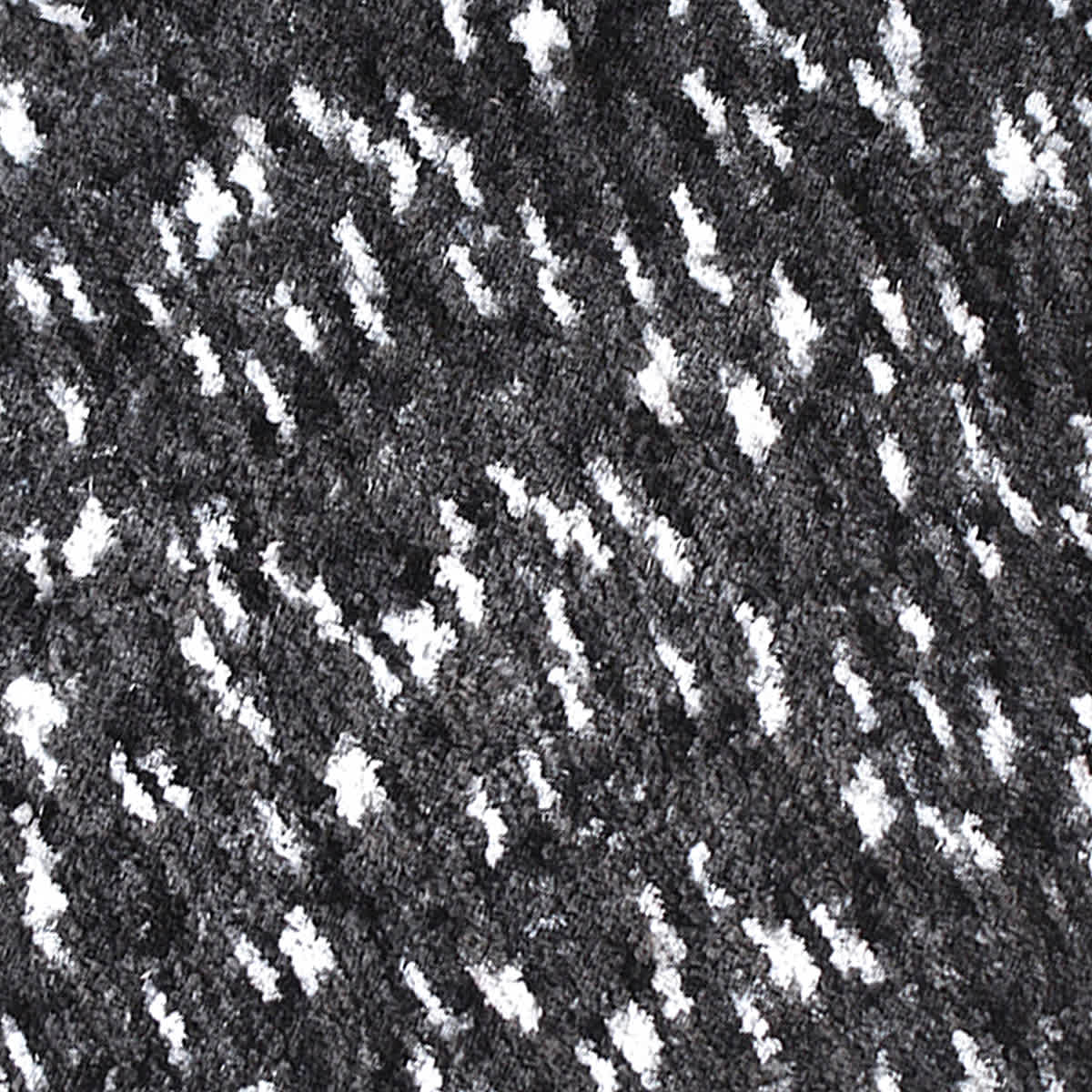 Black Space Dyed Bath Rug, 20x30