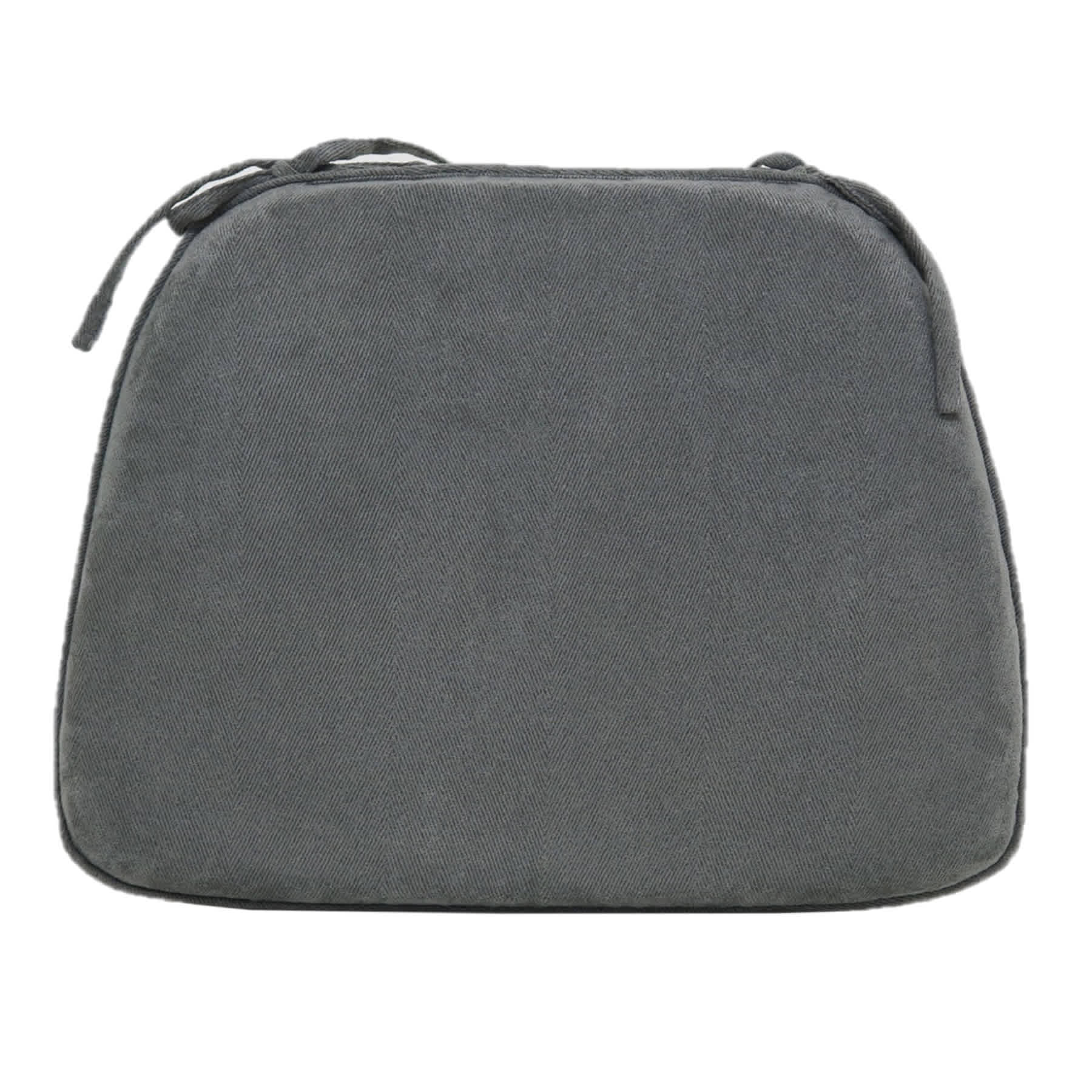 Alexander Grey Plush Foam Dining Chair Cushion