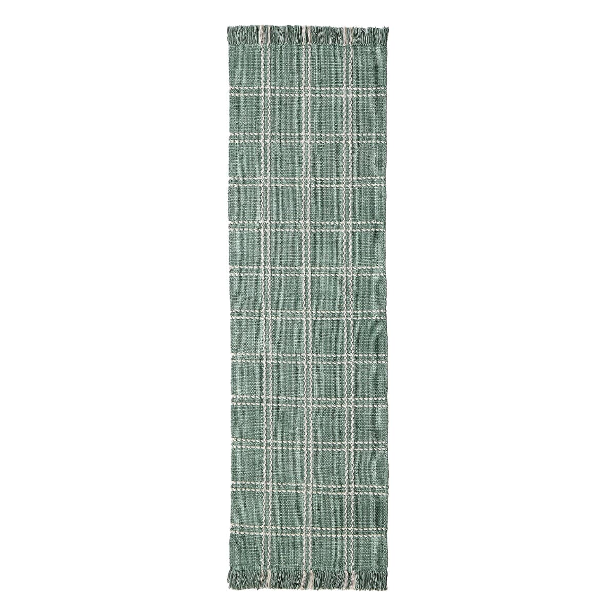 Tartan Green Runner, 2x7
