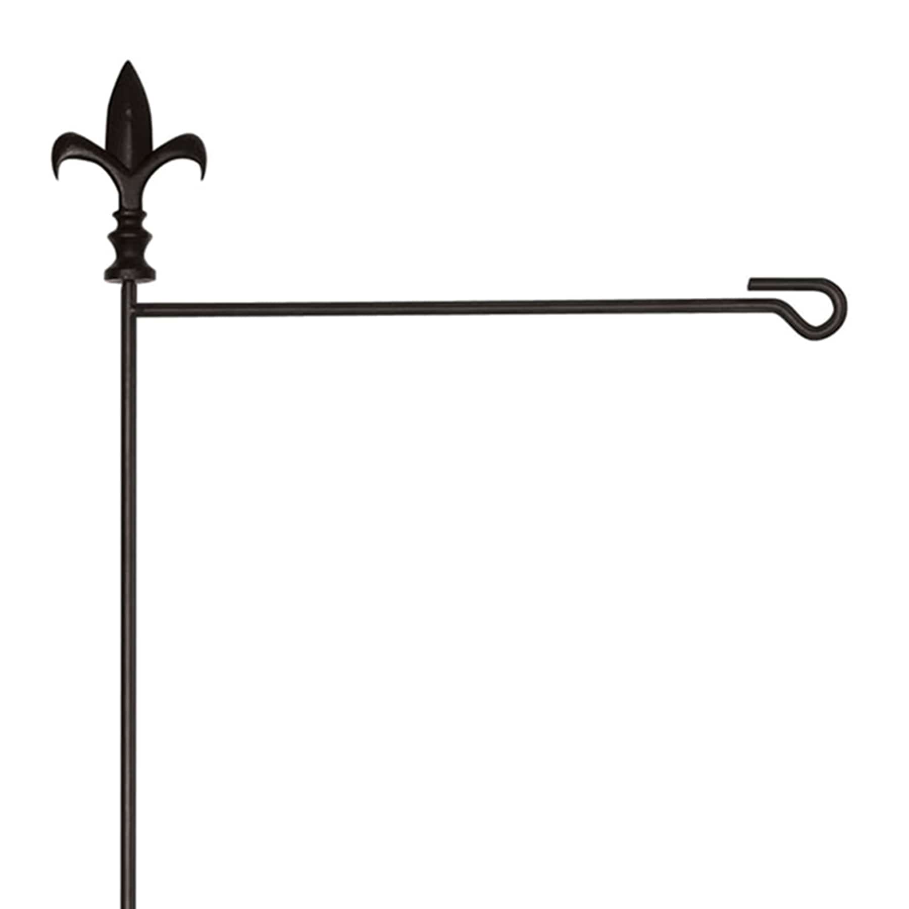 Fleur-De-Lis Yard Garden Pole, 43"