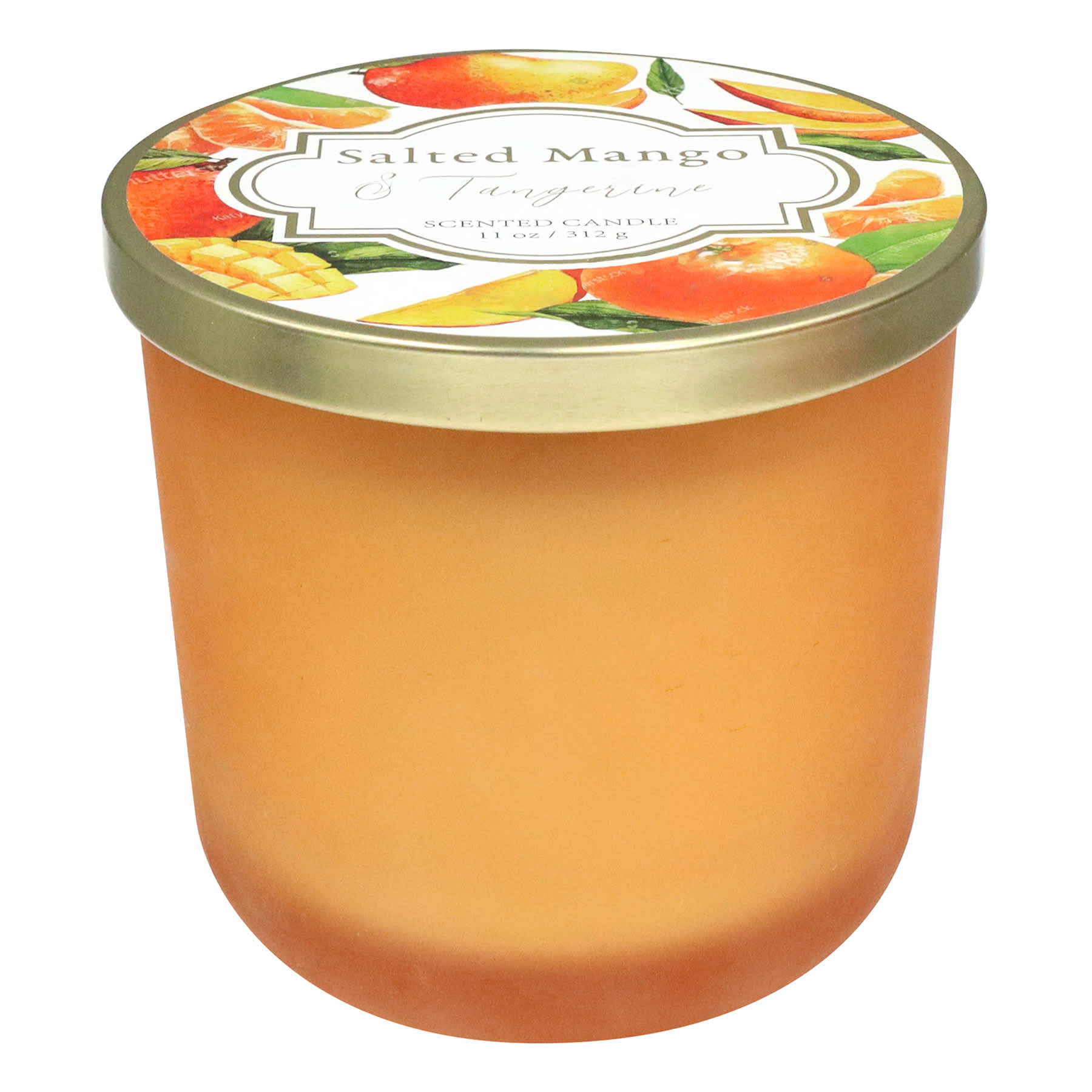 Salted Mango & Tangerine Scented Jar Candle, 11oz