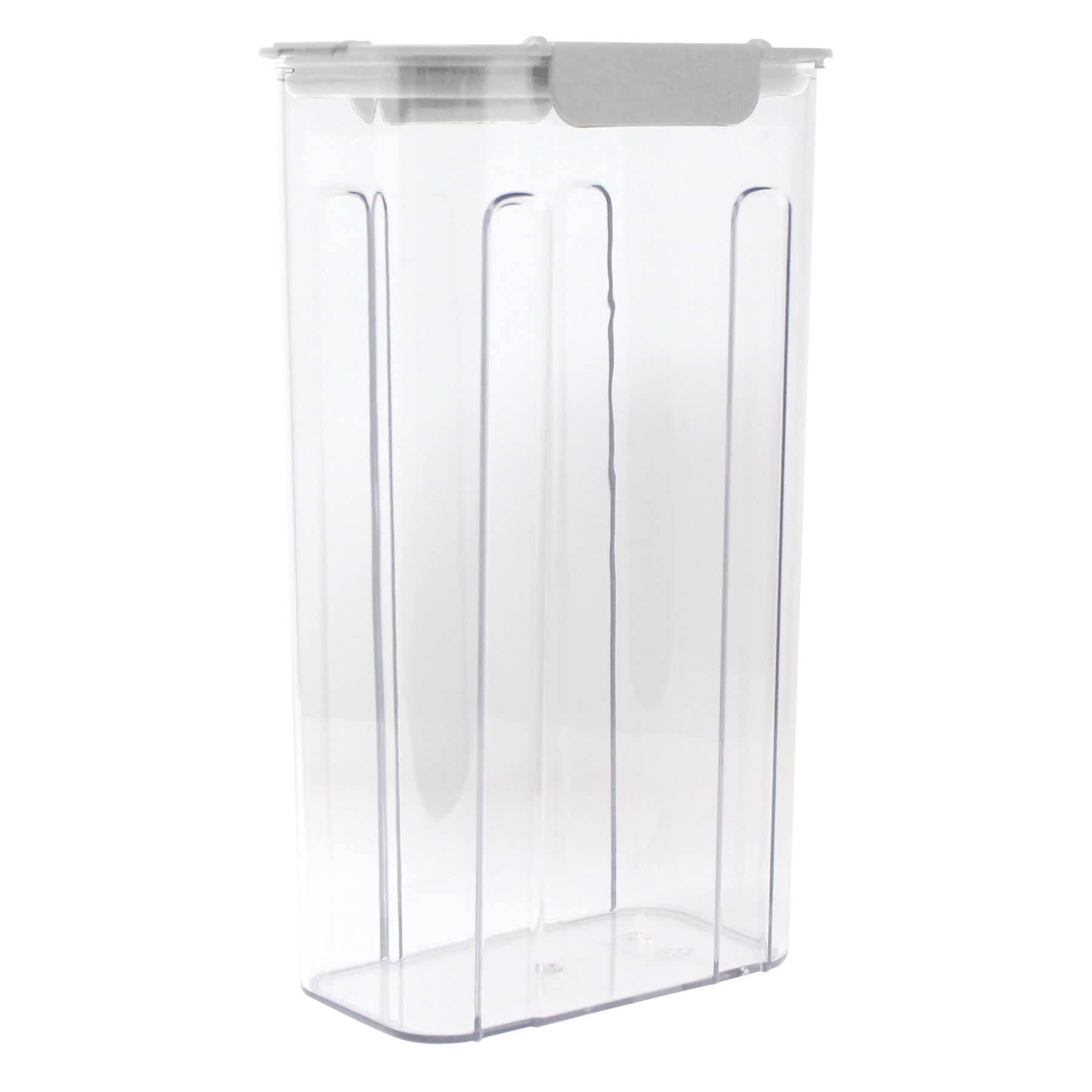White Airtight Food Storage with Flip-Top, 120oz