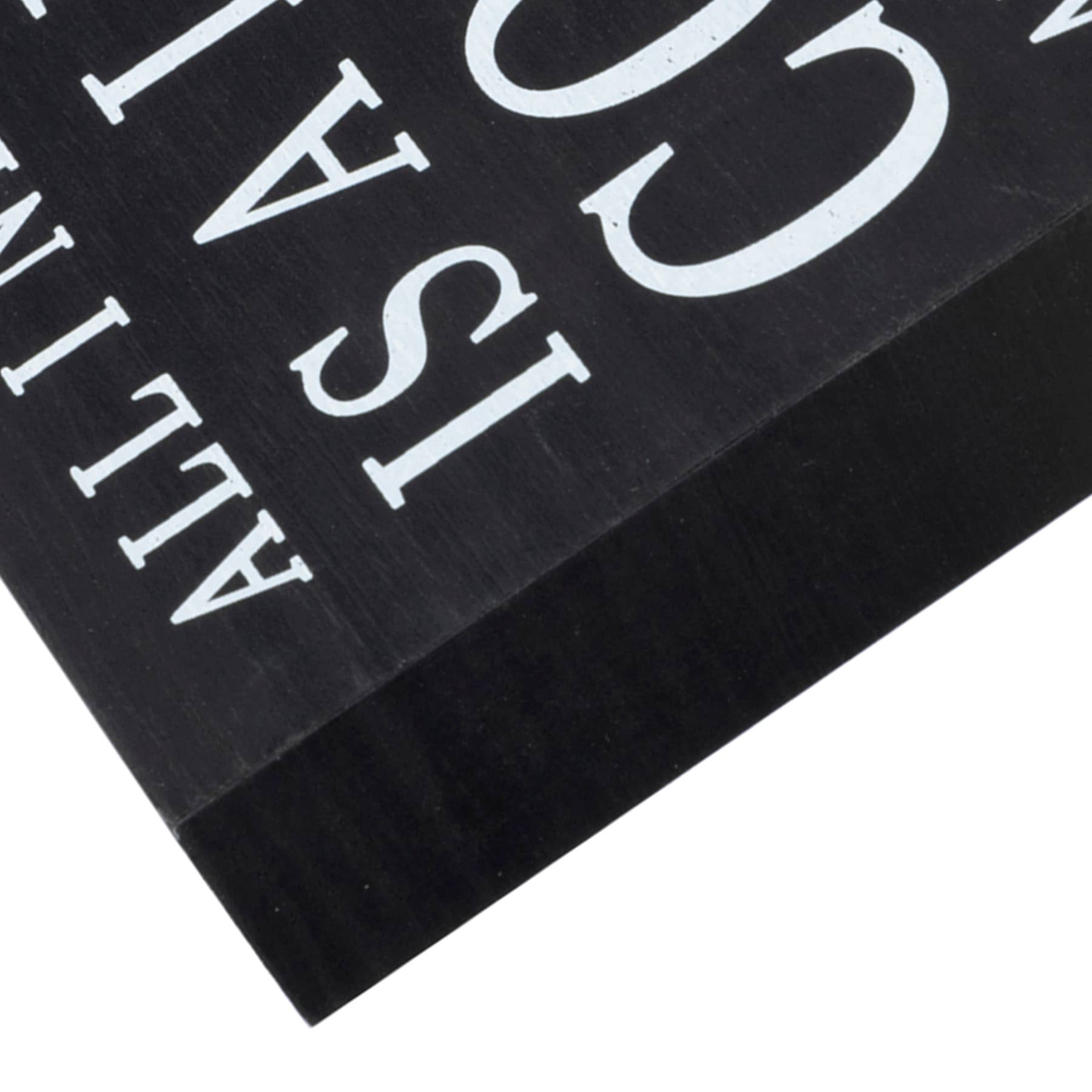 All I Need Today Is A Little Coffee And A Whole Lotta Jesus Table Sign, 6"