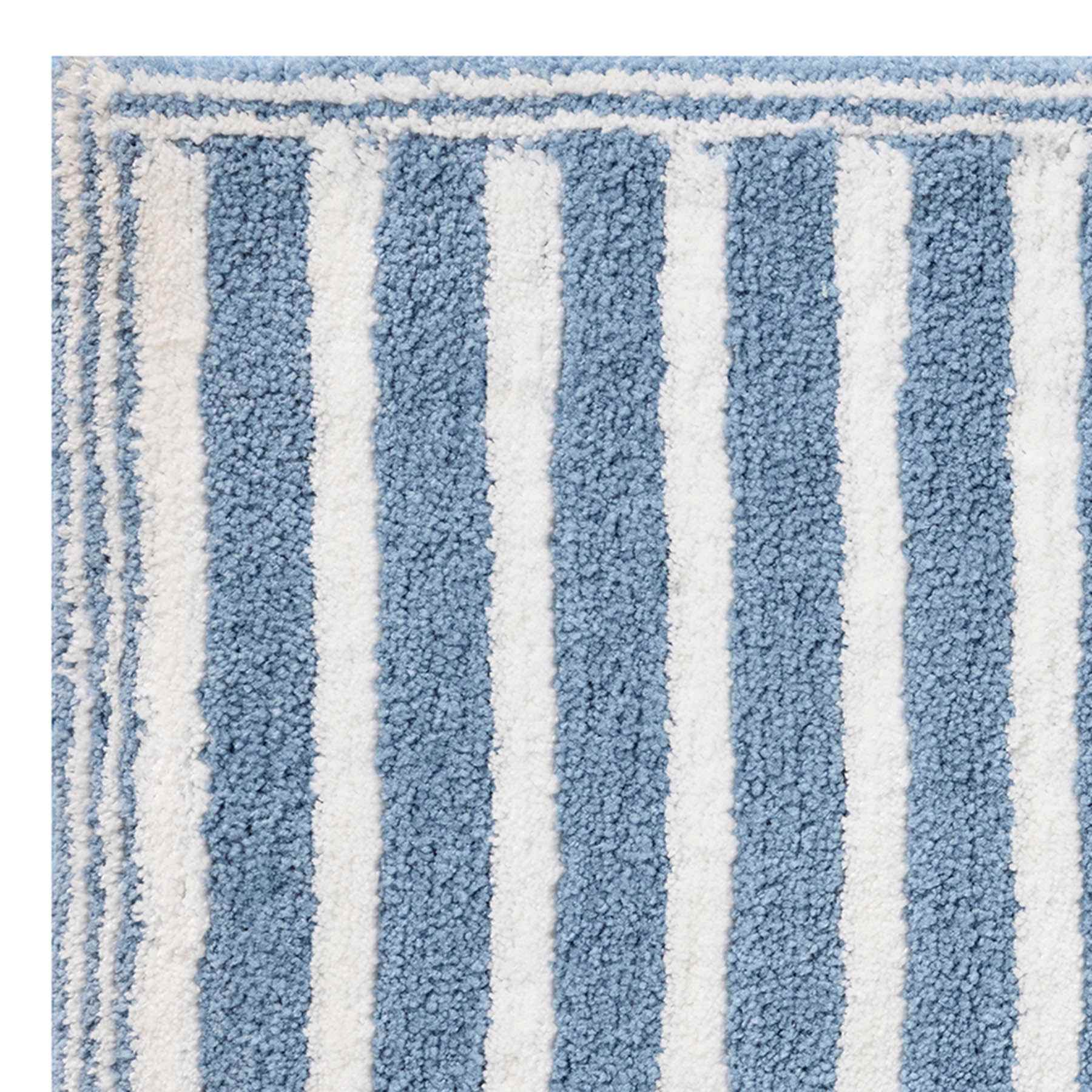 Rockwell Blue Bath Rug, 20x30