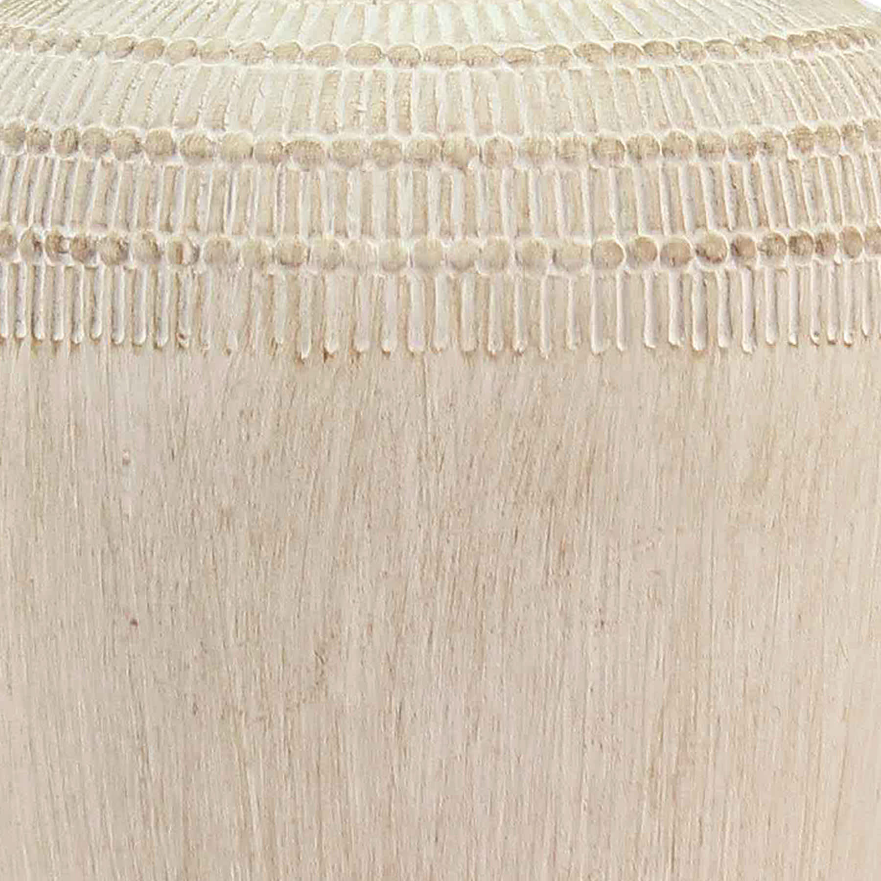 Honeybloom Beige Textured Small Lamp Base, 12.8"