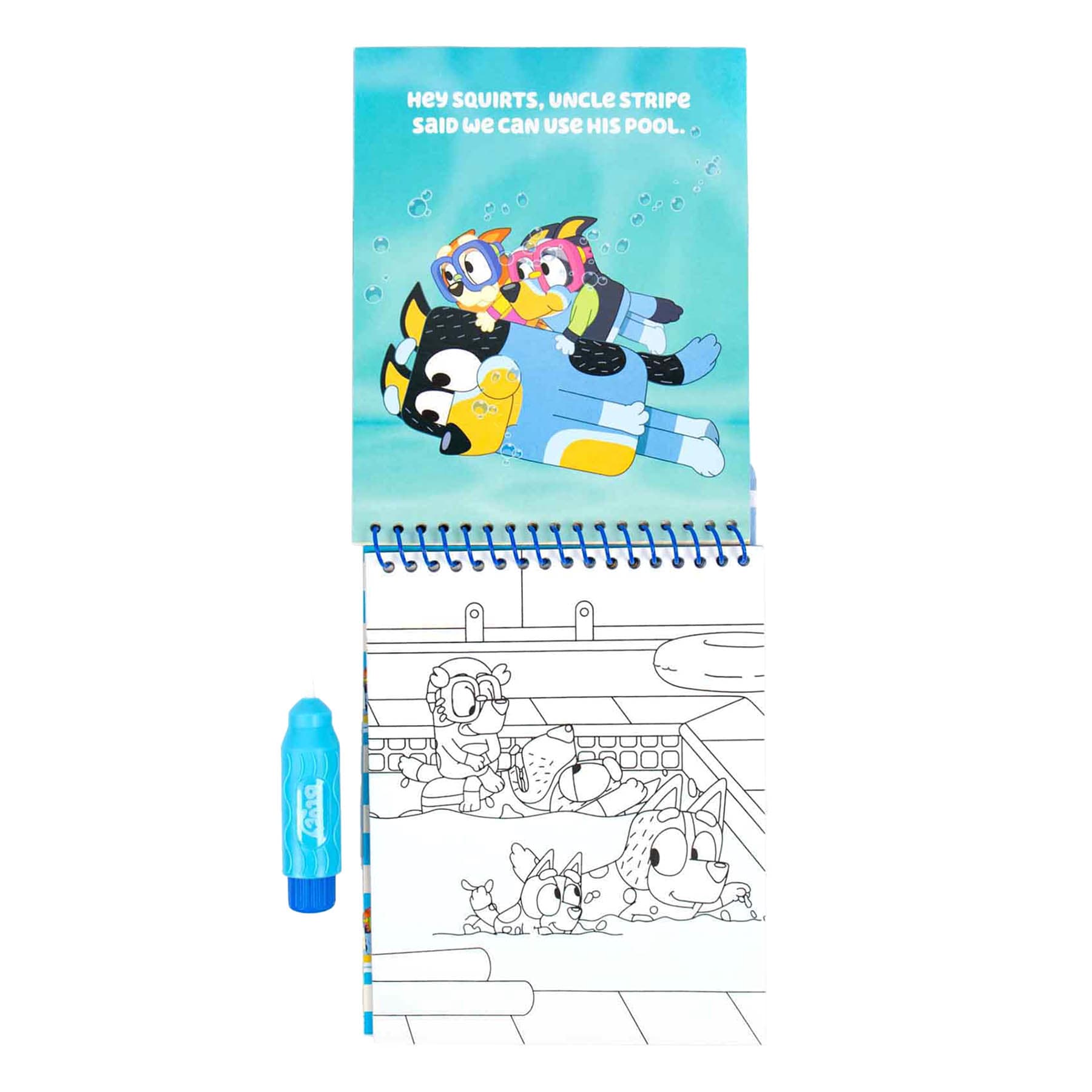 Bluey Aqua Art Pad