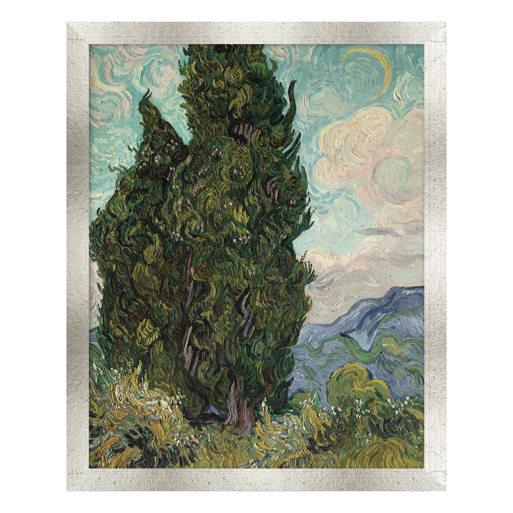 Framed Cypress Tree Wall Art, 8x10