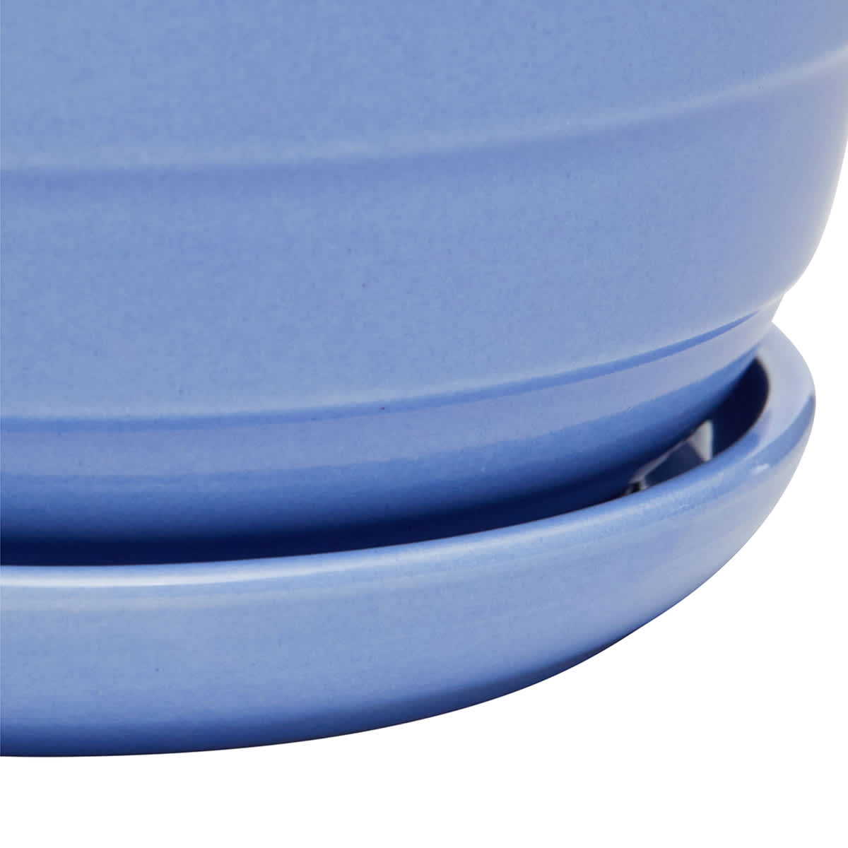 Indoor Blue Beehive Ceramic Pot, Small