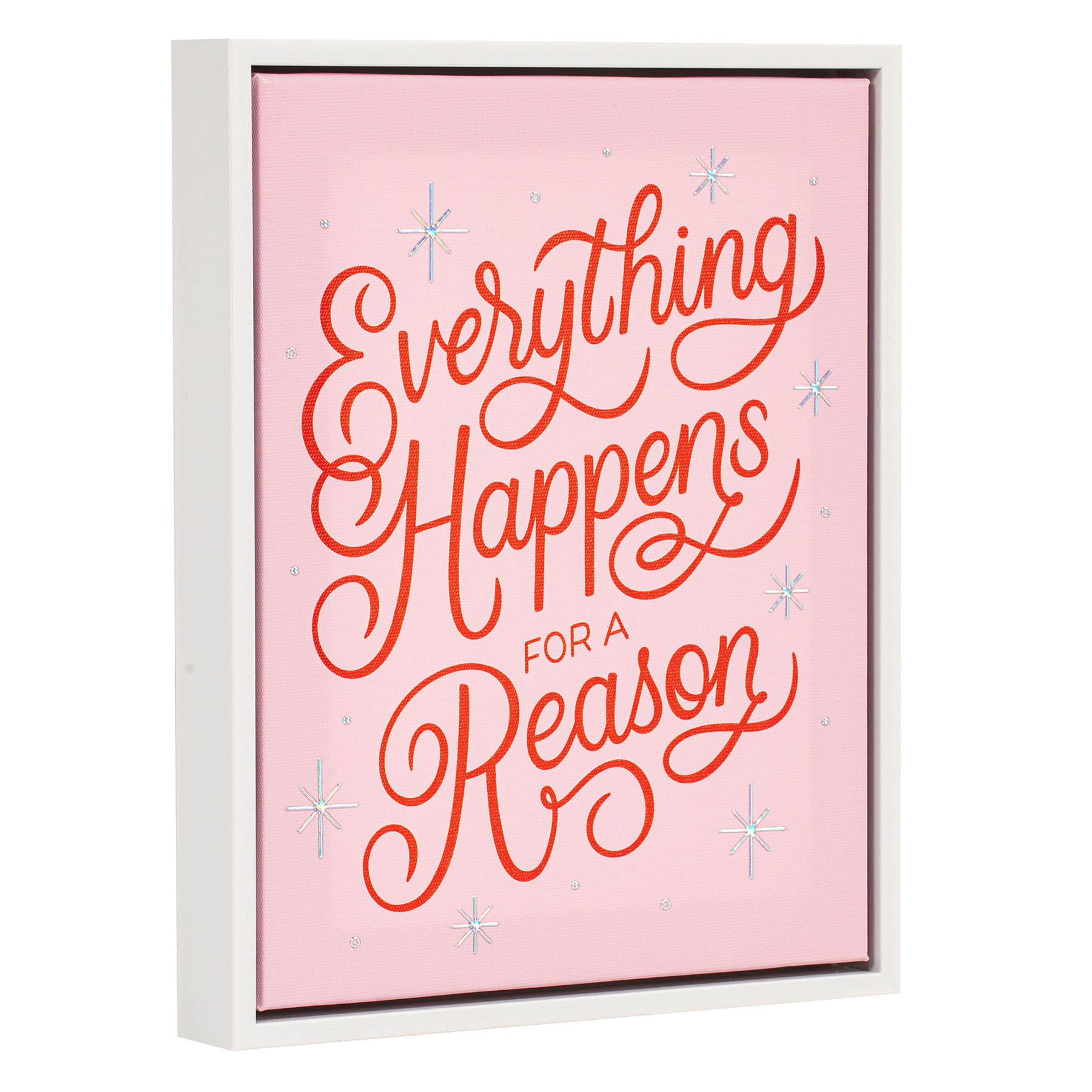 Everything Happens Canvas Art, 8x10