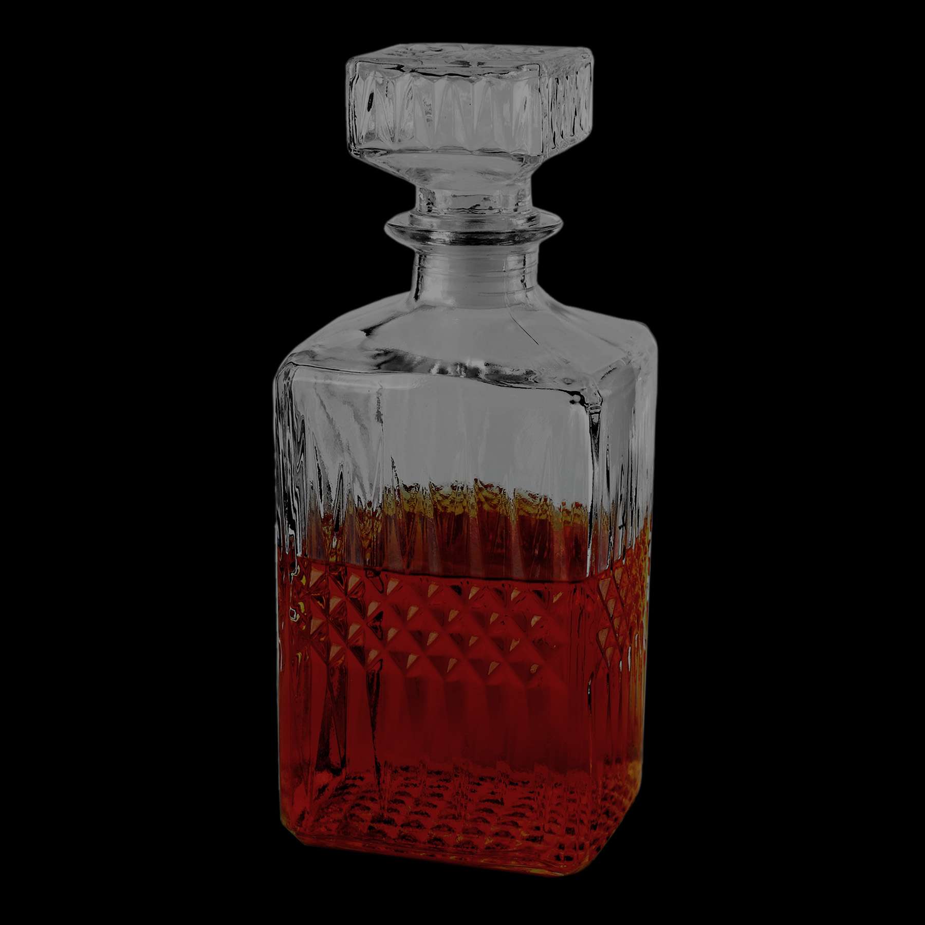 St. Tropez Glass Decanter, 35oz