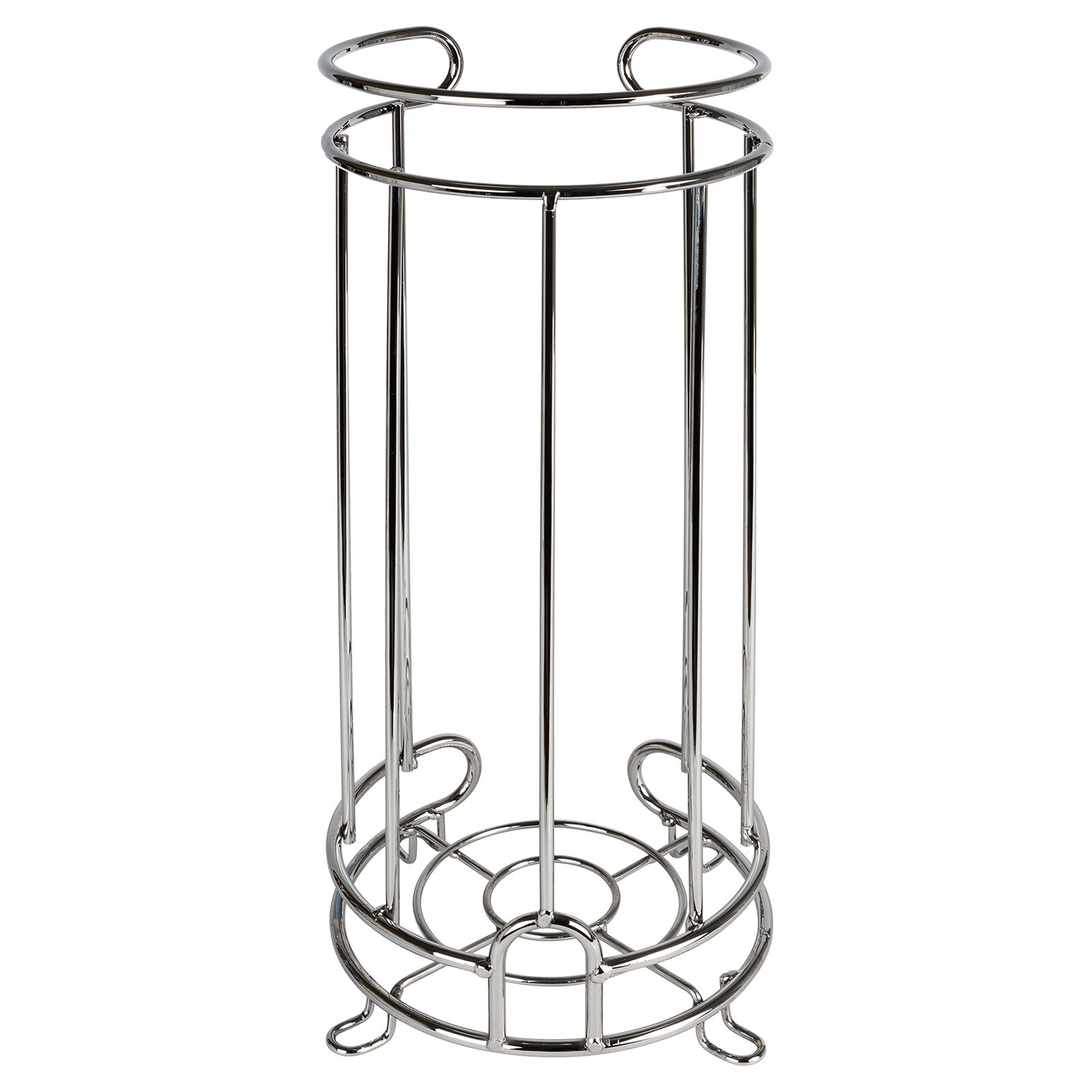 Gia Chrome Toilet Paper Holder, 15.5"