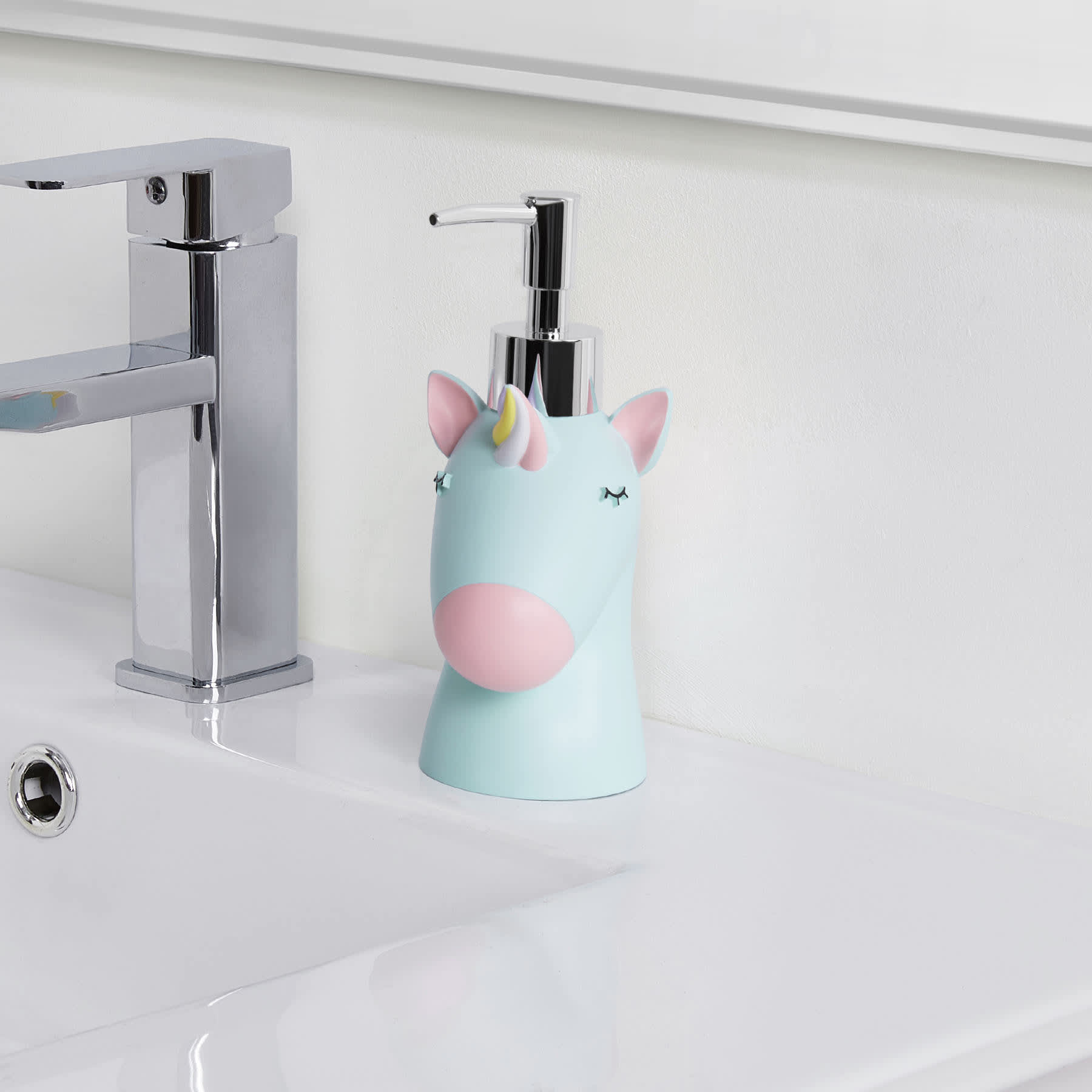 Tiny Dreamers Unicorn Bath Pump, 7"