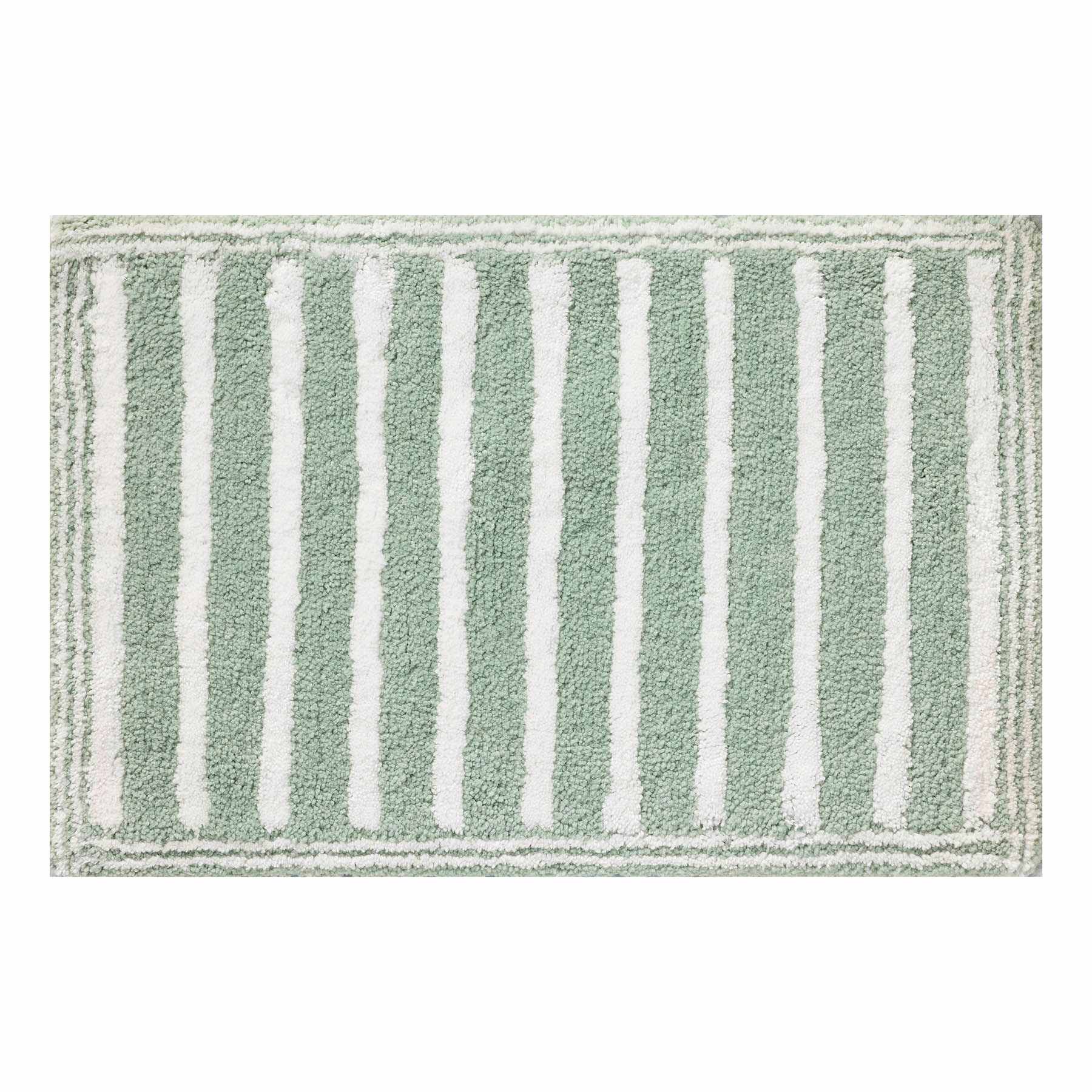 Rockwell Sea Green Bath Rug, 20x30