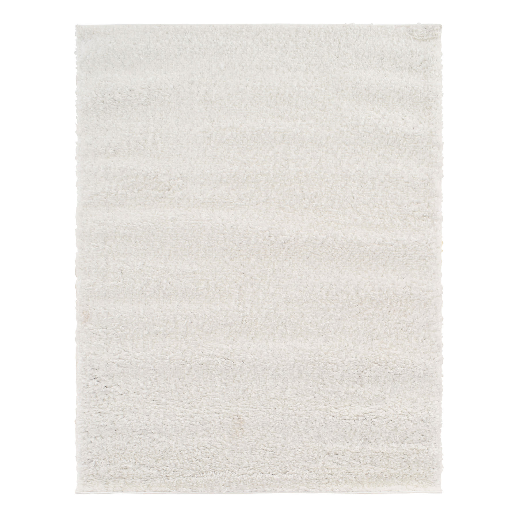 (C178) Parma Ivory Shag Area Rug, 5x7