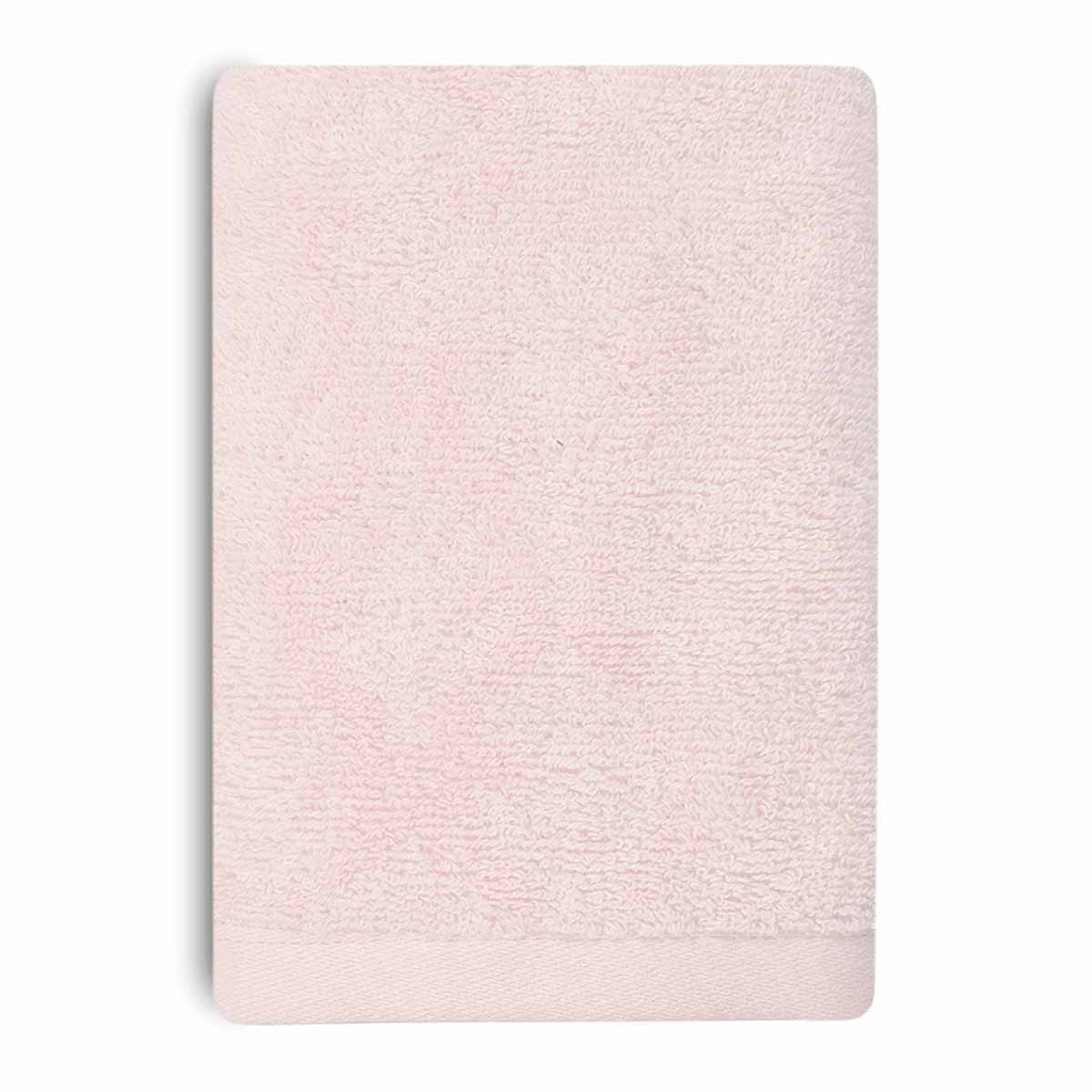 Honeybloom Plush Performance Pink Patterned Hand Towel, 16x28