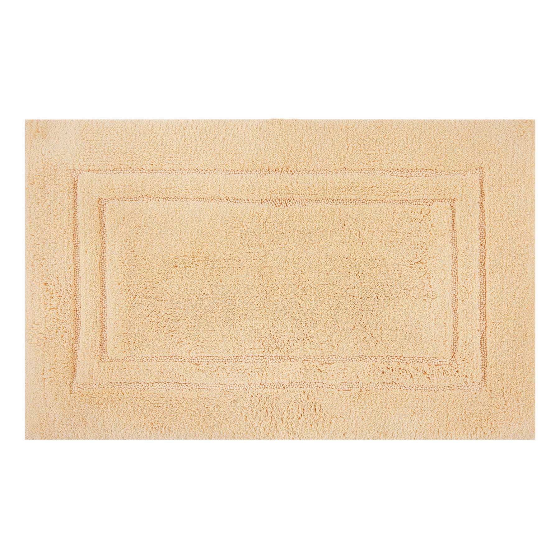 Honeybloom Racetrack Yellow Bath Rug, 20x30