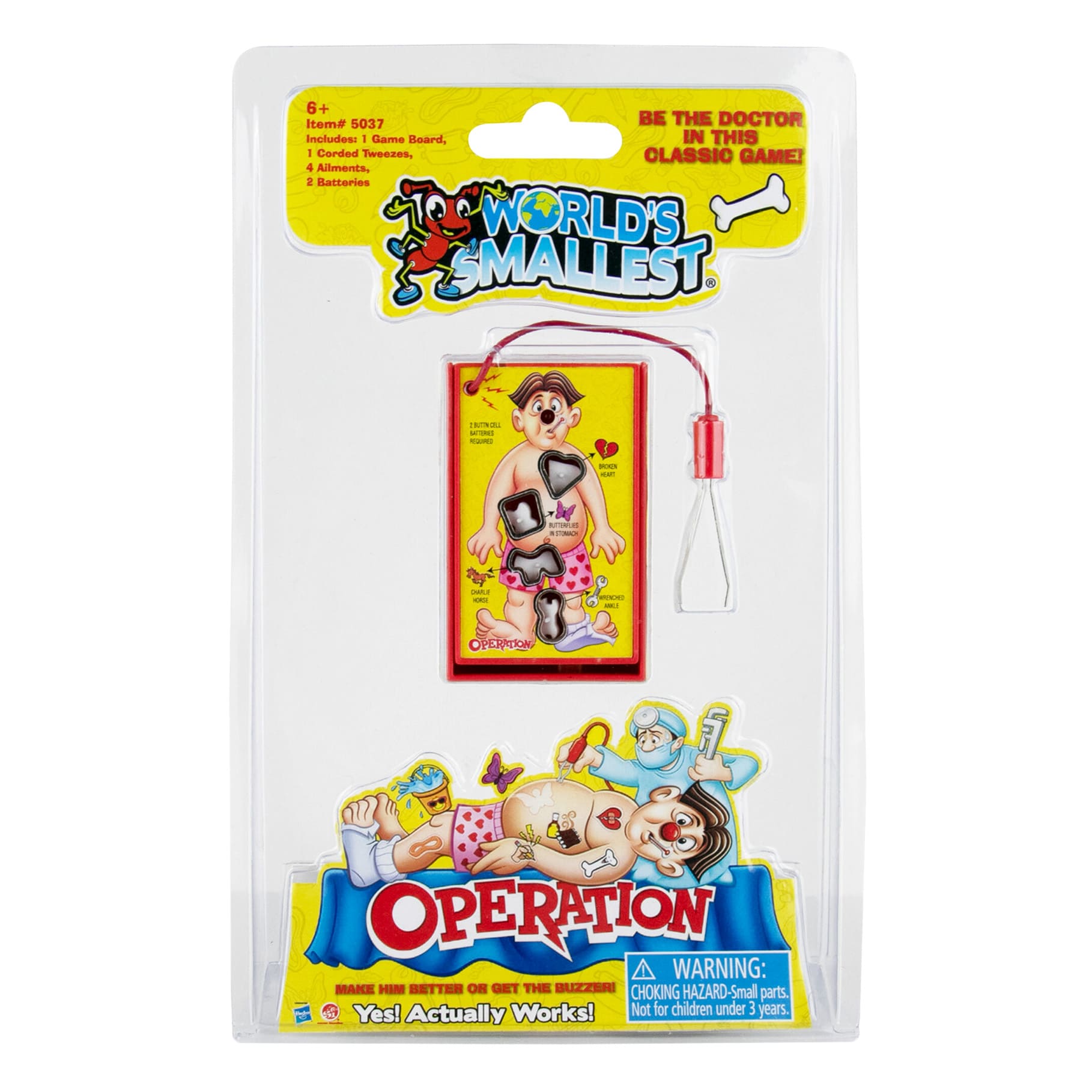 World's Smallest Operation Game