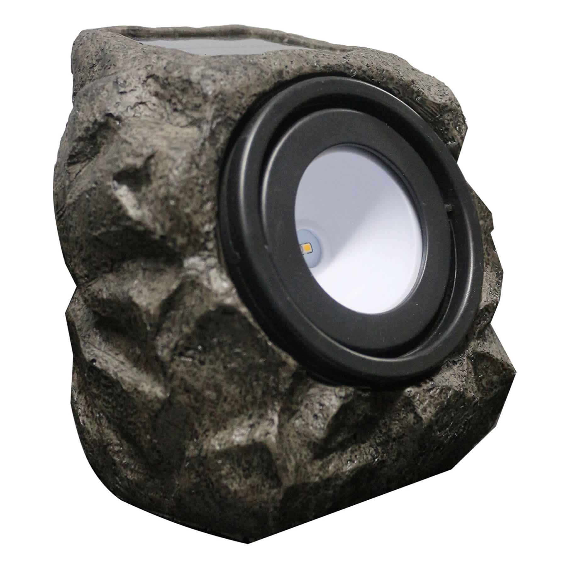 25-Lumen Solar Rock Spotlight
