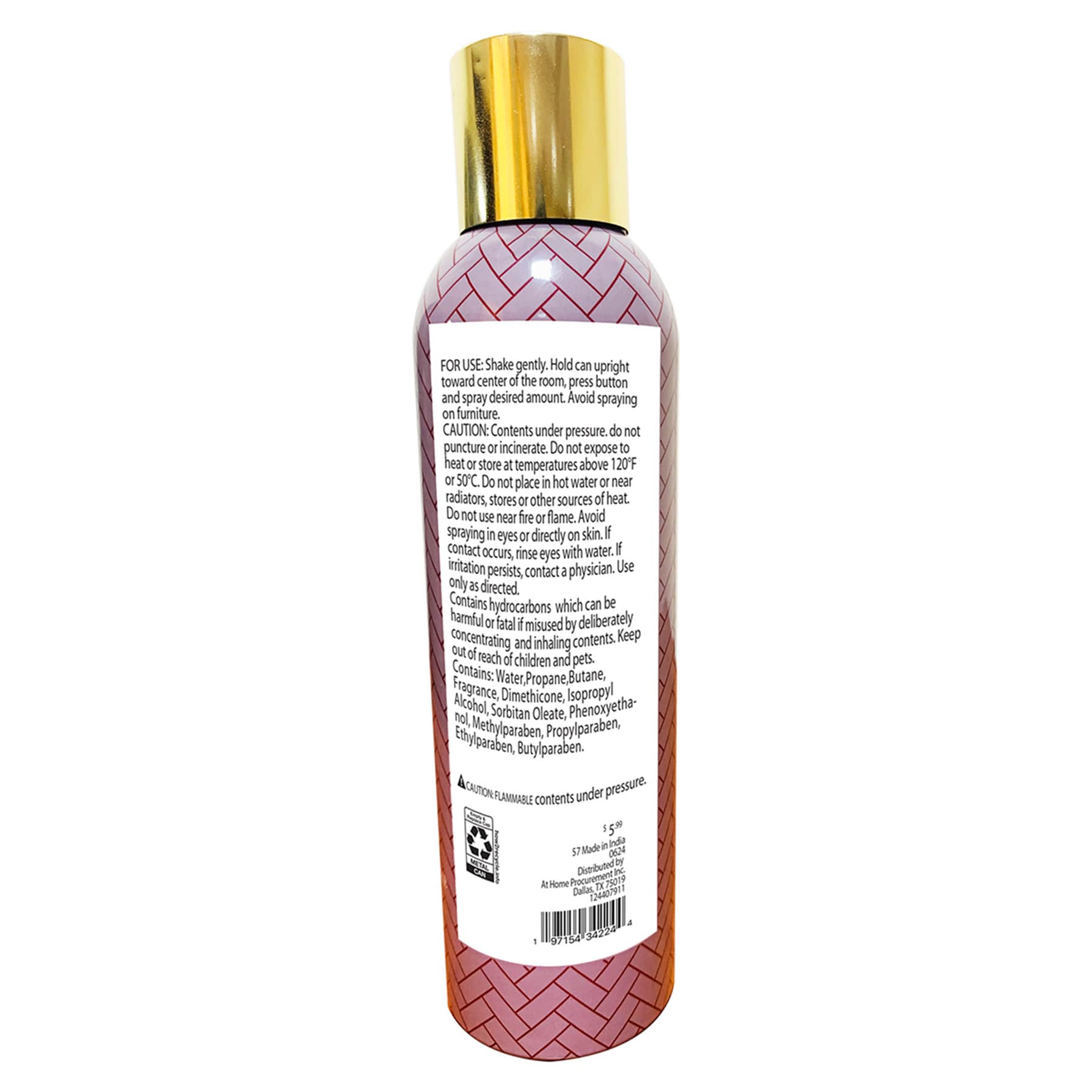 Lavender Moss Scented Room Spray, 7oz