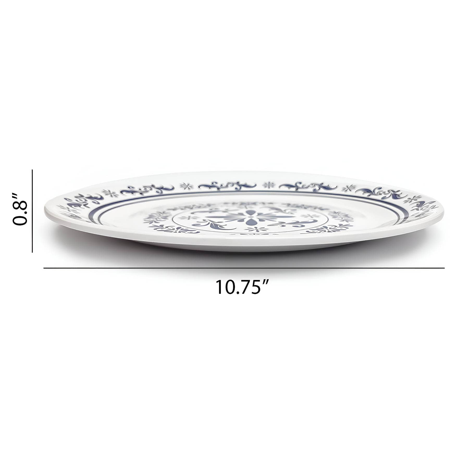 Blue Mosaic Dinner Plate