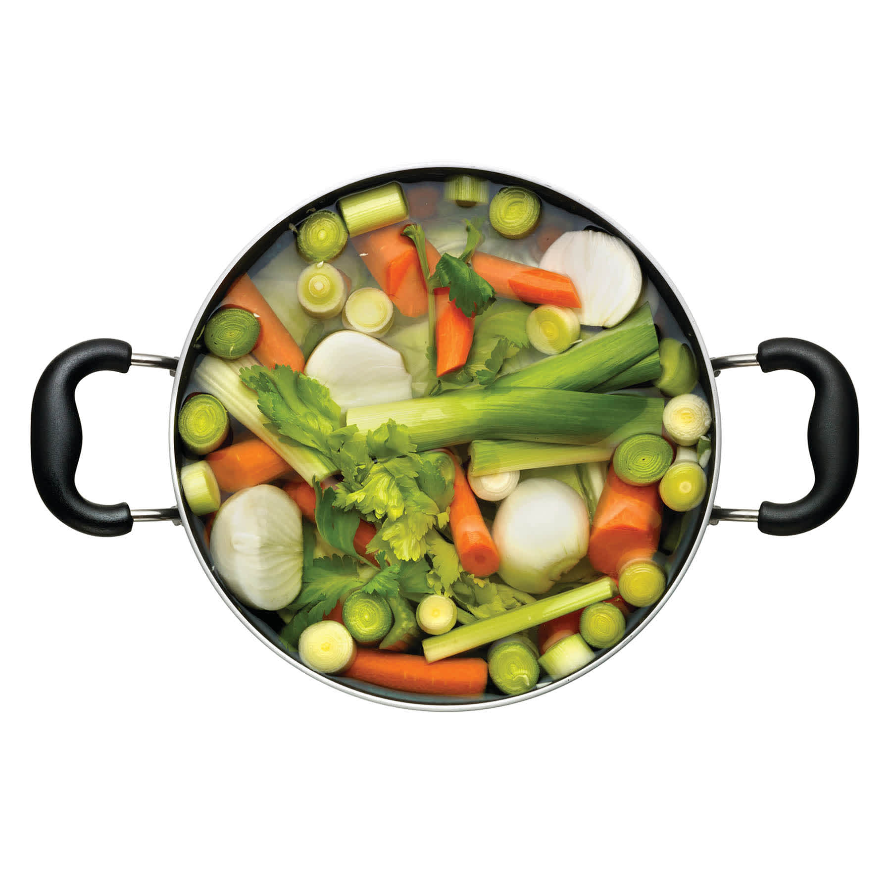 T-Fal Essentials Black Stock Pot, 12qt