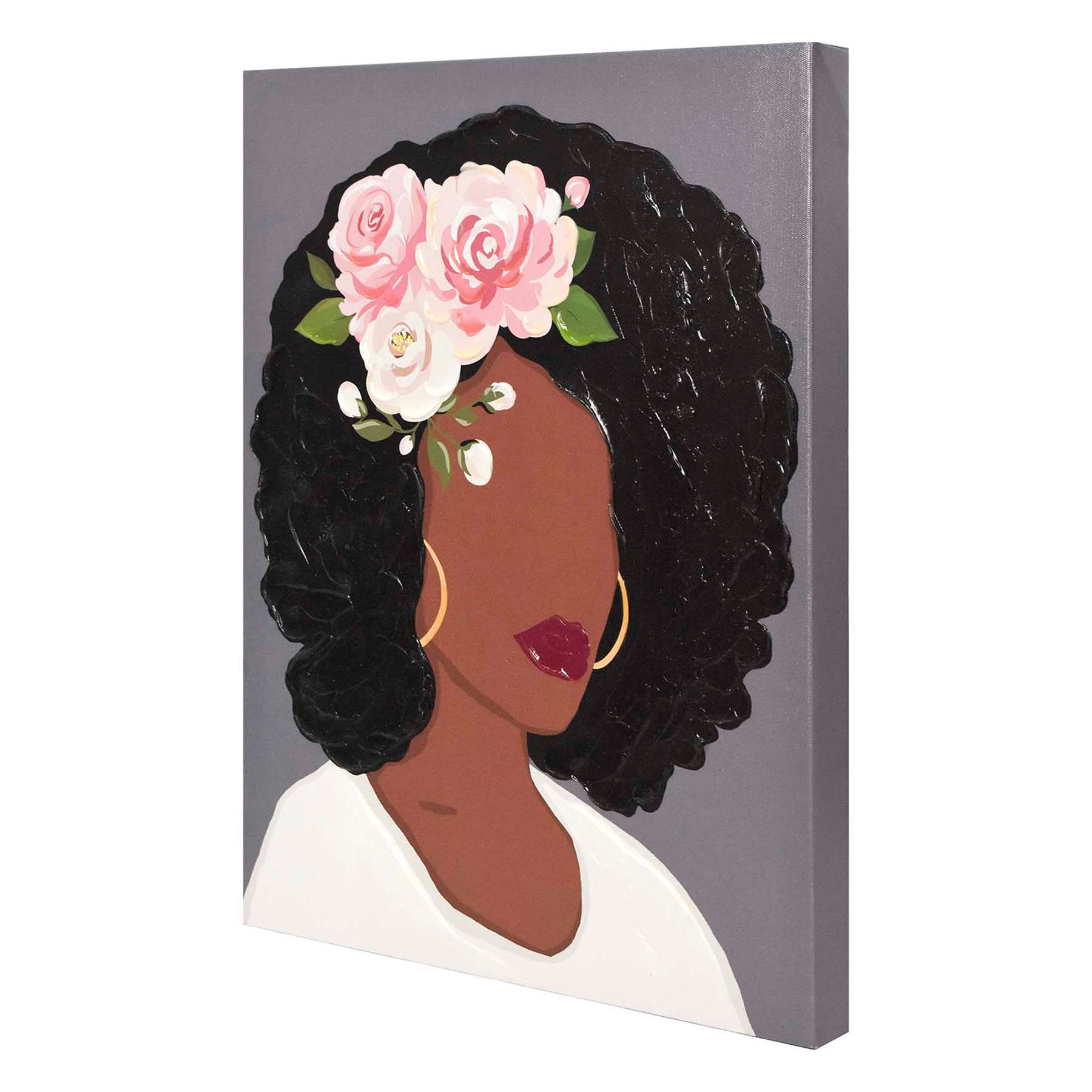 Portrait 1 Canvas Wall Art, 12x16