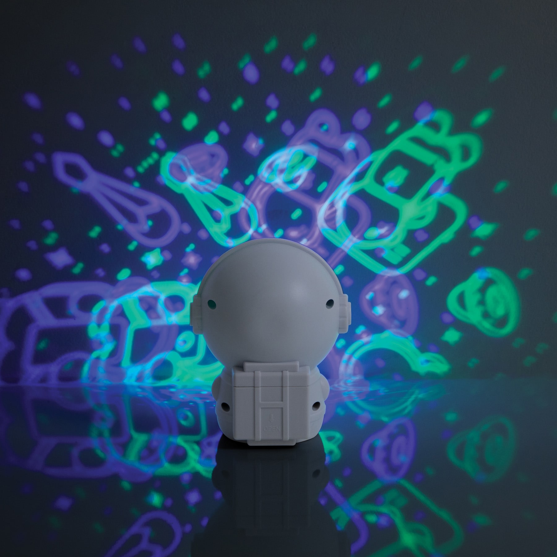 Mini Space Man LED Projector, 5.8"