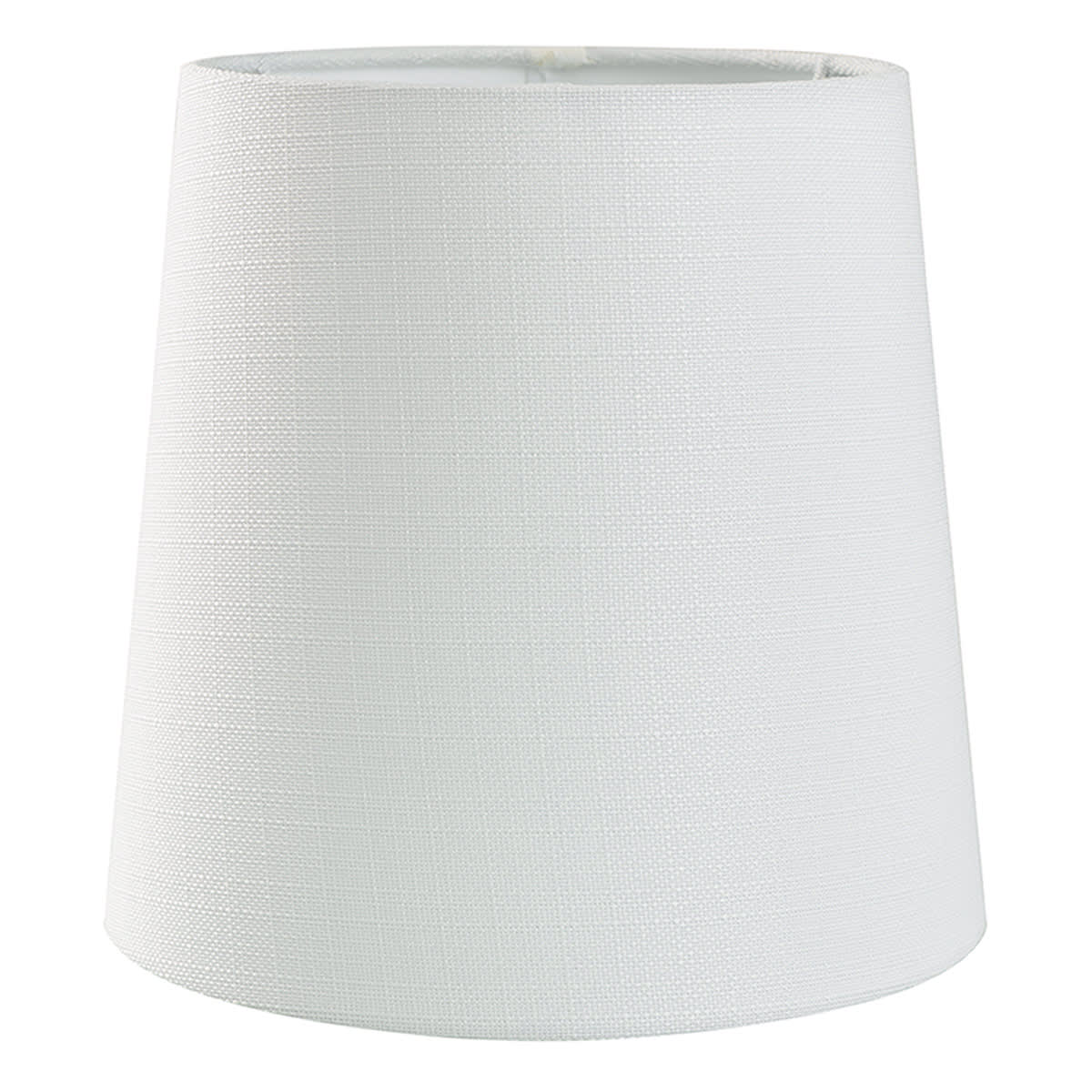 White Taper Small Table Lamp Shade, 8x10x10