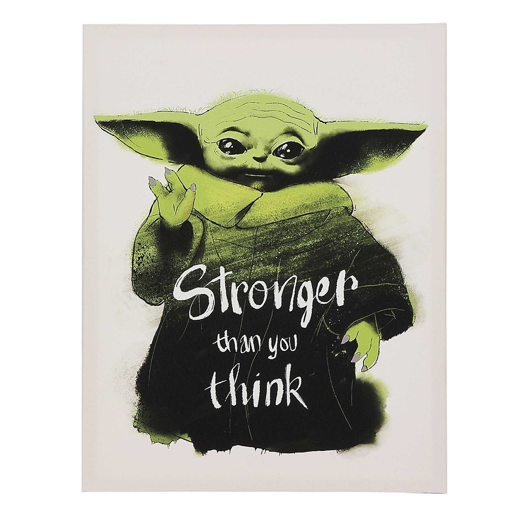 Mandalorian Stronger Canvas Wall Art, 11x14