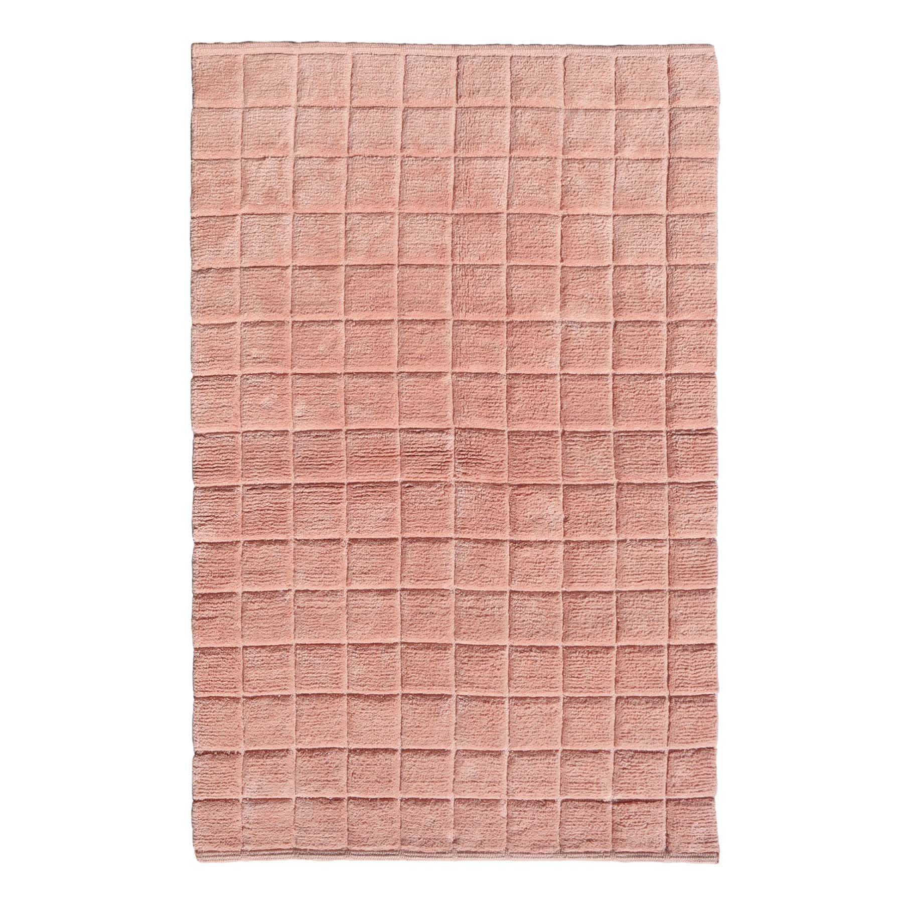 Clay Boxed Grid Accent Rug, 3x5