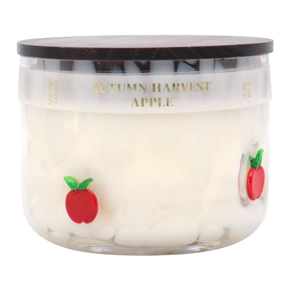 Autumn Harvest Apple Scented Apple Icon Jar Candle, 12oz