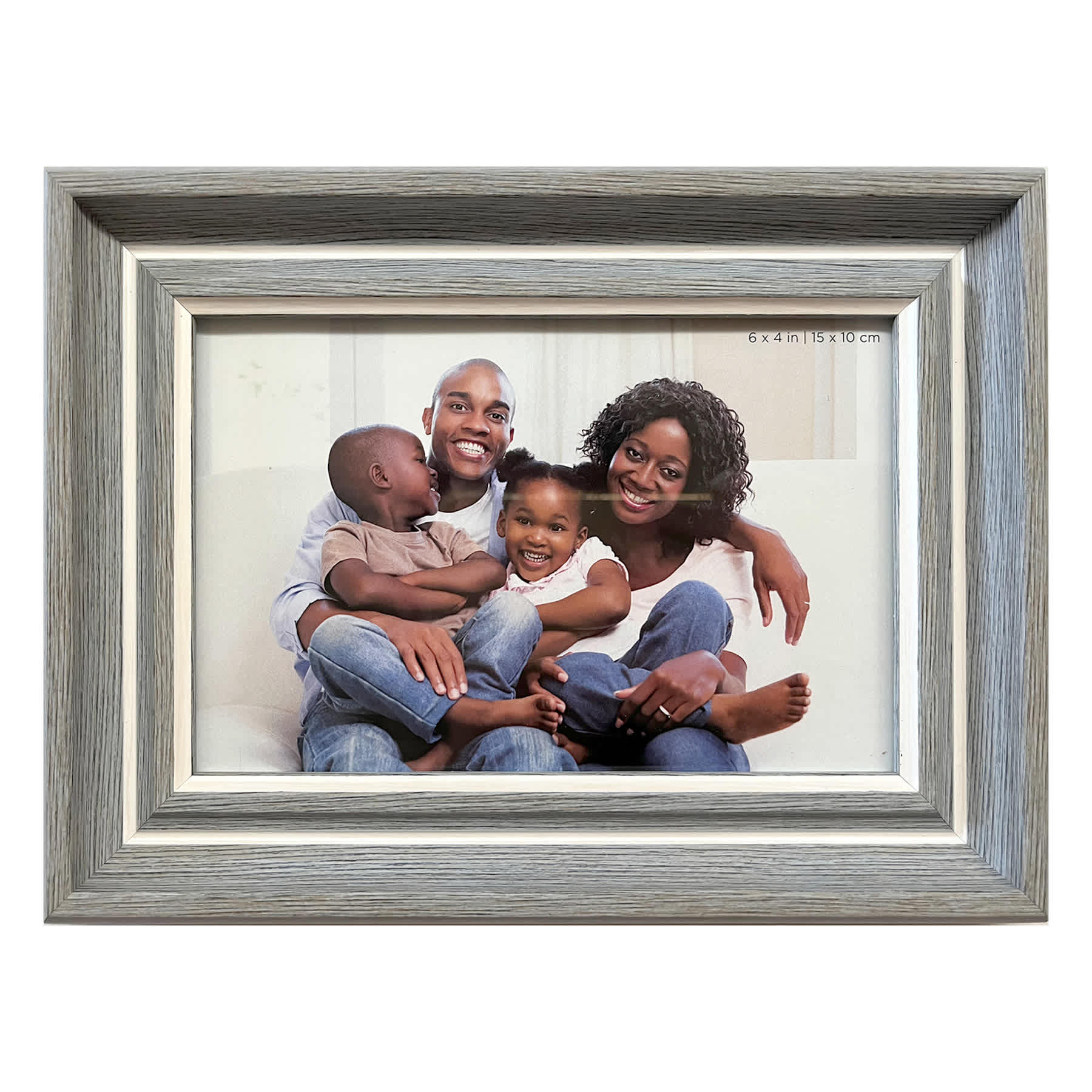 Multi-Tone Tabletop Picture Frame, 4x6