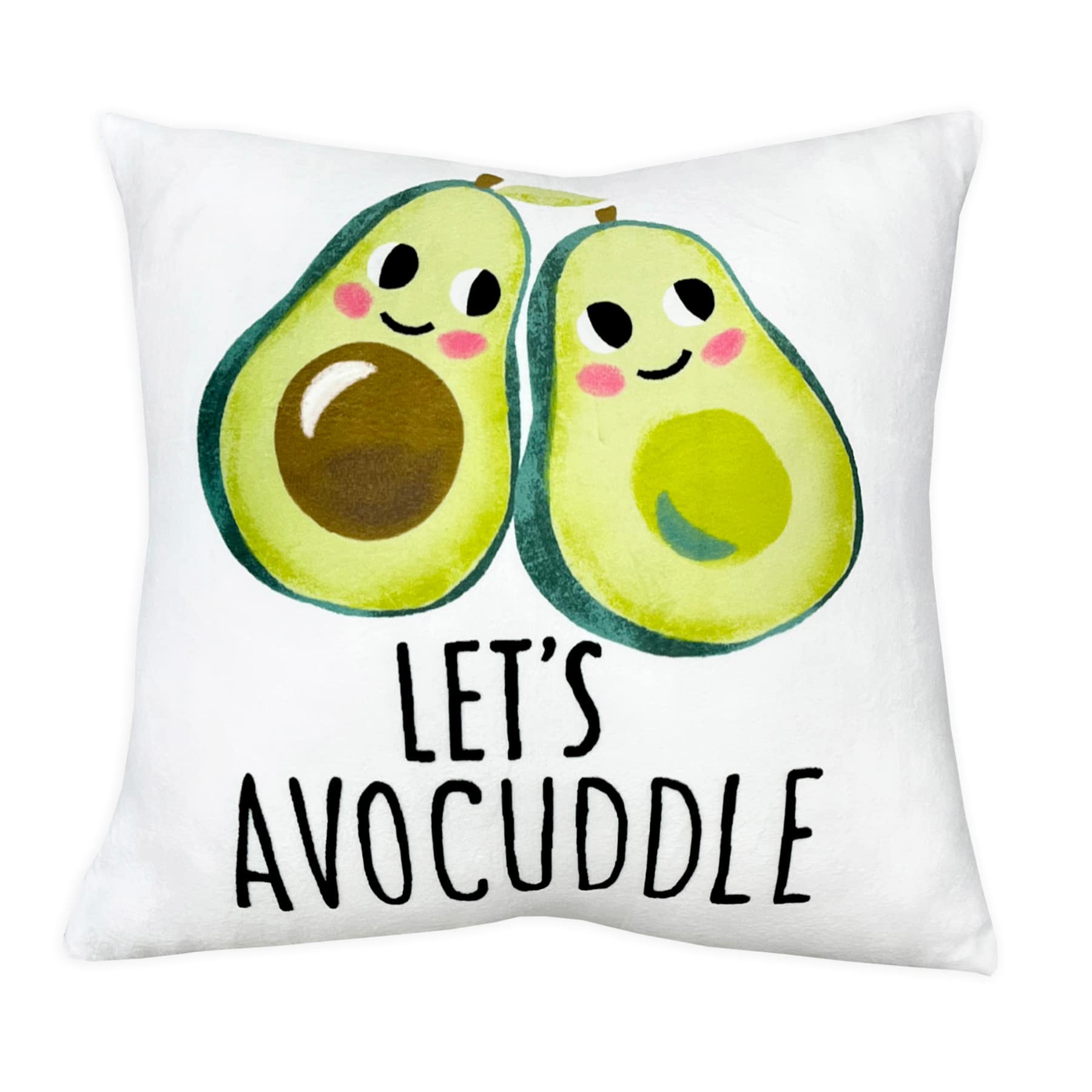 Tiny Dreamers 2-Pack Let's Avocuddle Throw Pillows, 14"