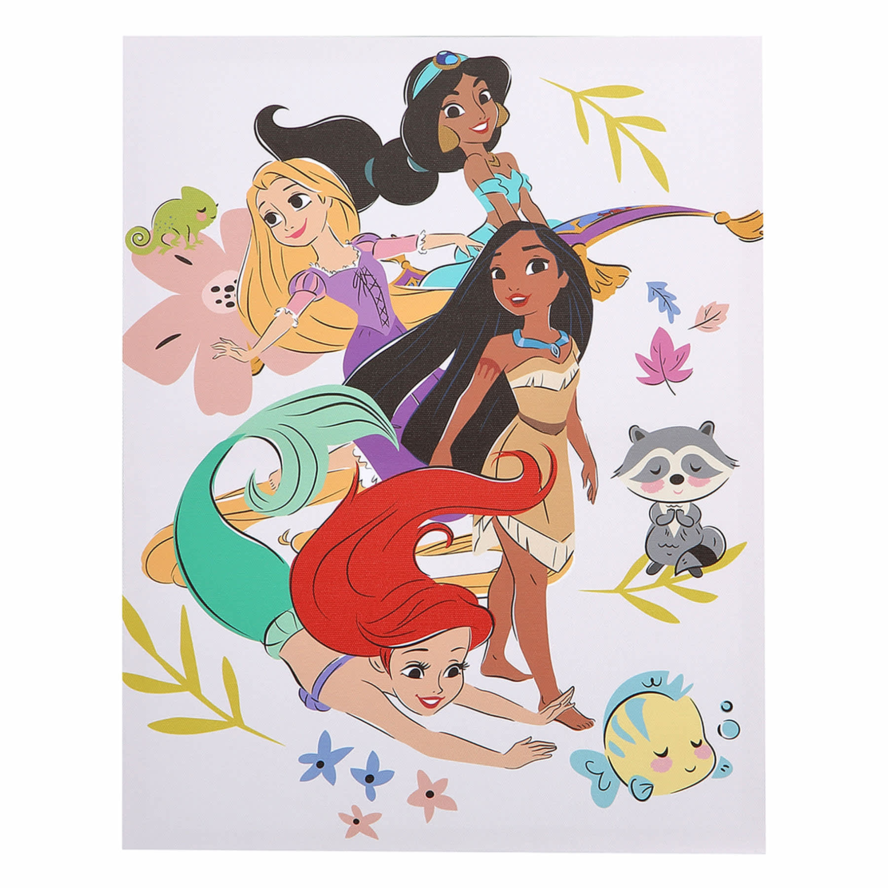 Disney Princess Canvas Wall Art, 11x14